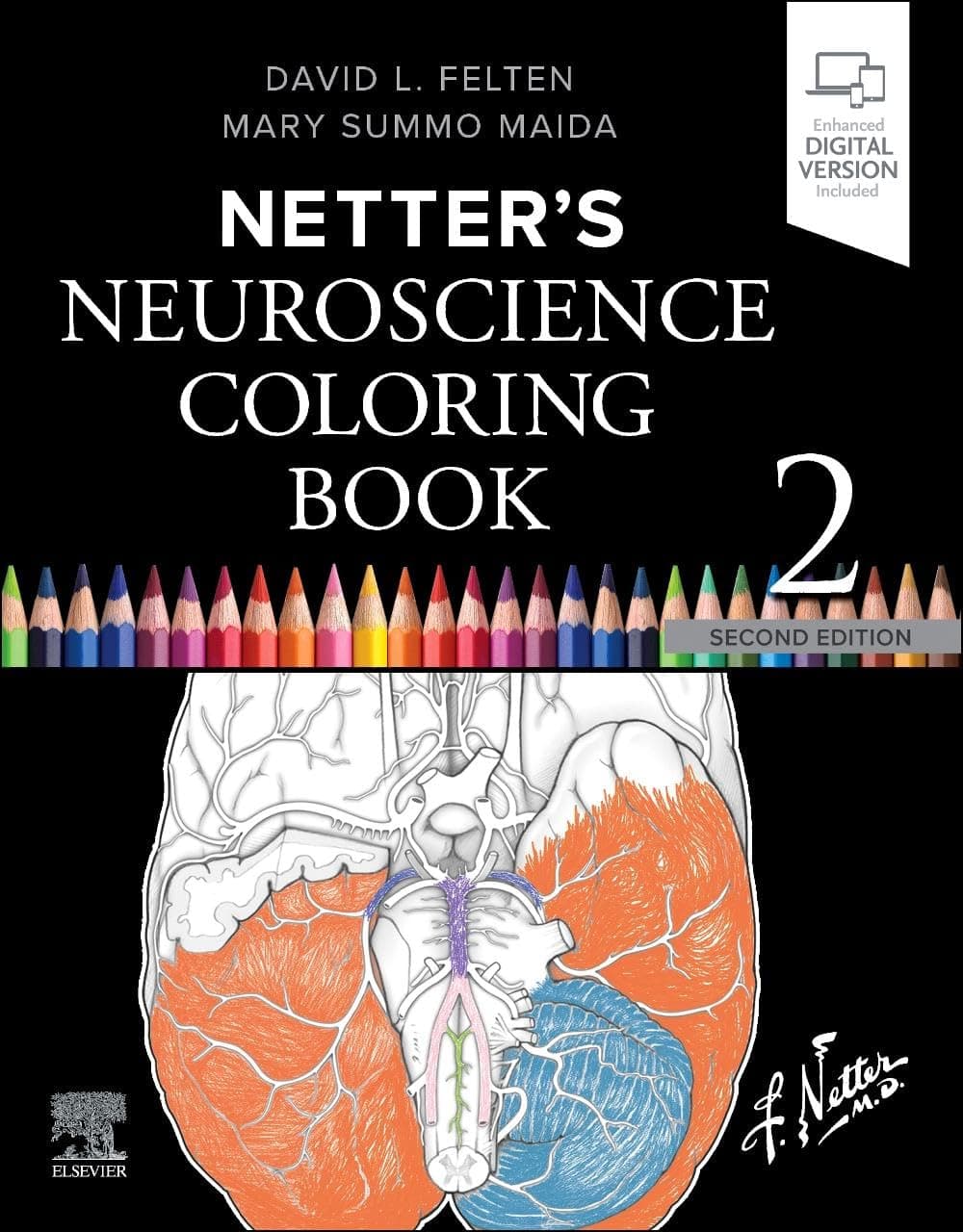 Netter's Neuroscience Coloring Book (Netter Basic Science)