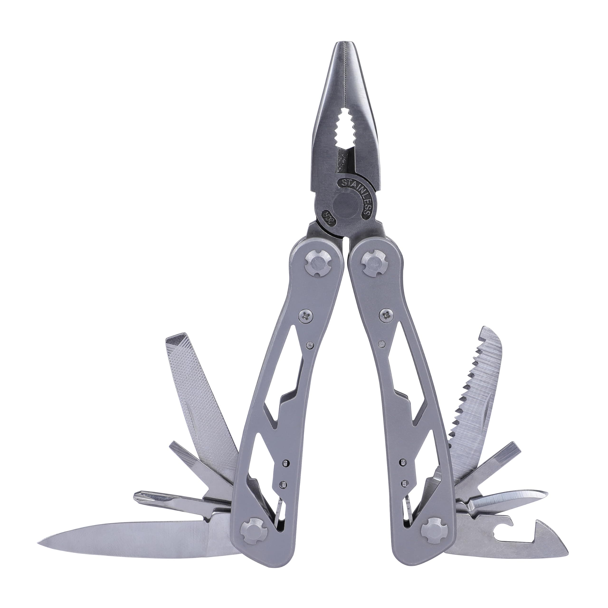 STANLEY 1-84-519 12-in-1 Multi Tool-Ideal Tool for Home, Car, Bikes, Camping, Outdoor Activity