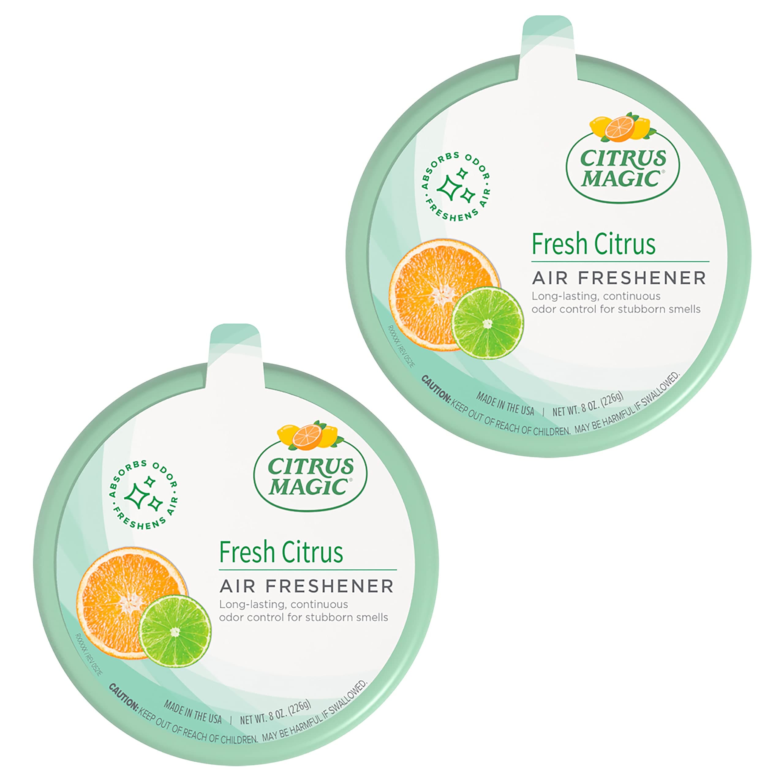 2-Pack Solid Air Freshener, 8-Ounce, Citrus