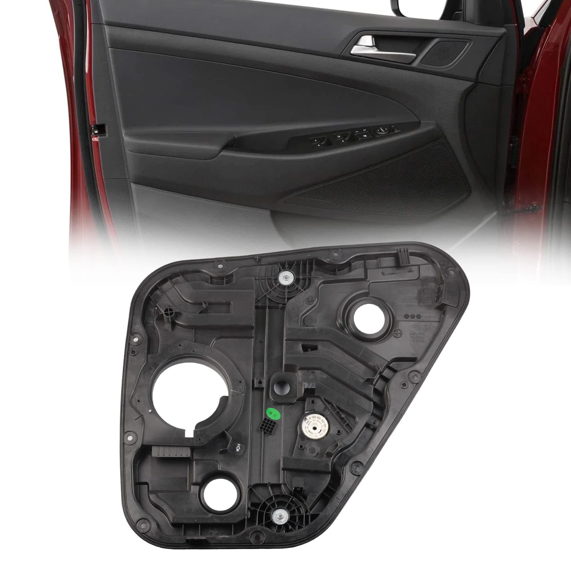 Dasbecan Rear Right Window Regulator without Motor Compatible with 2016-2020 Hyundai Tucson Replaces# 83481D3001 83481-D3001