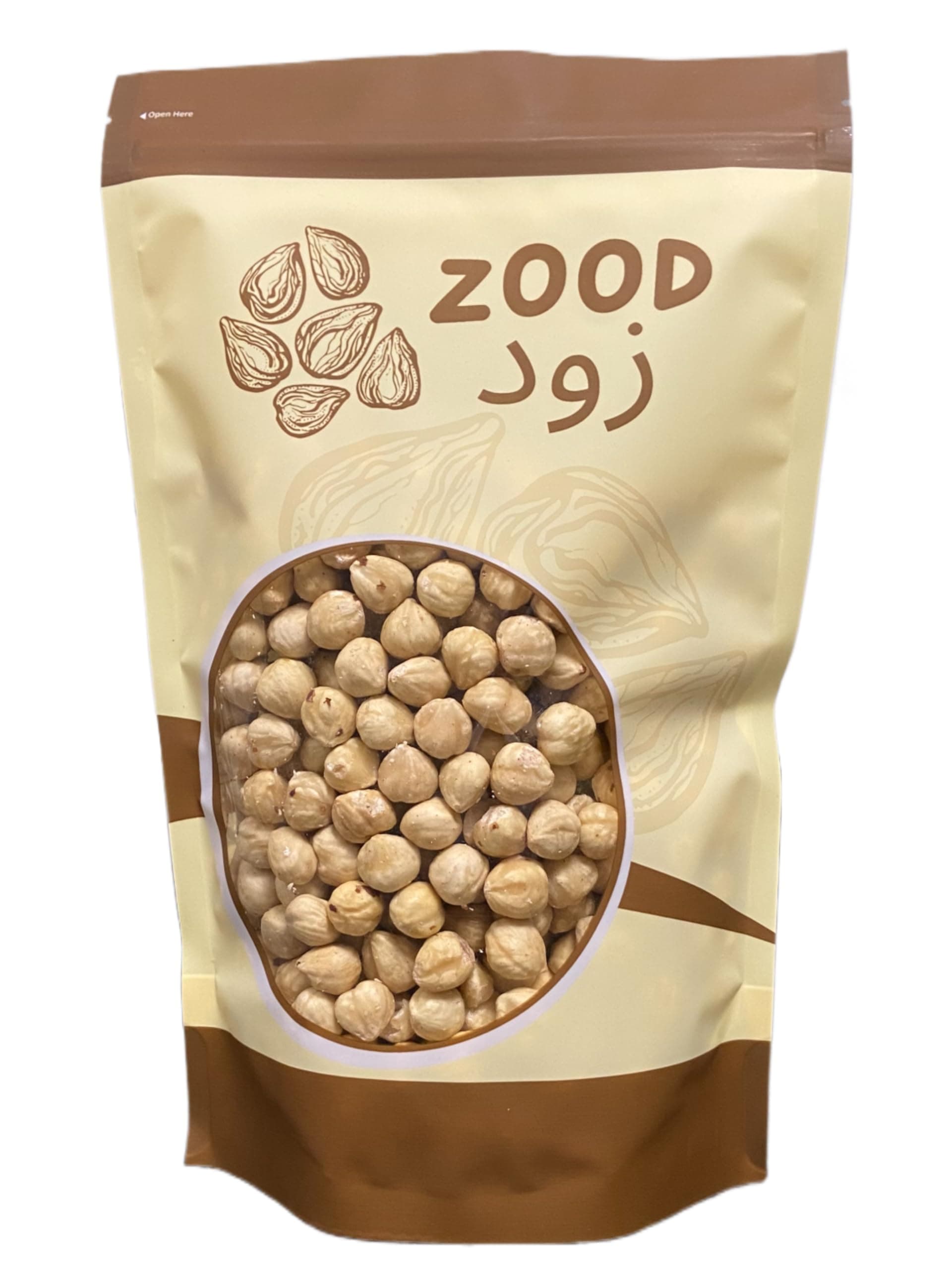 ZOODHazelnuts Raw Blanched | 500g