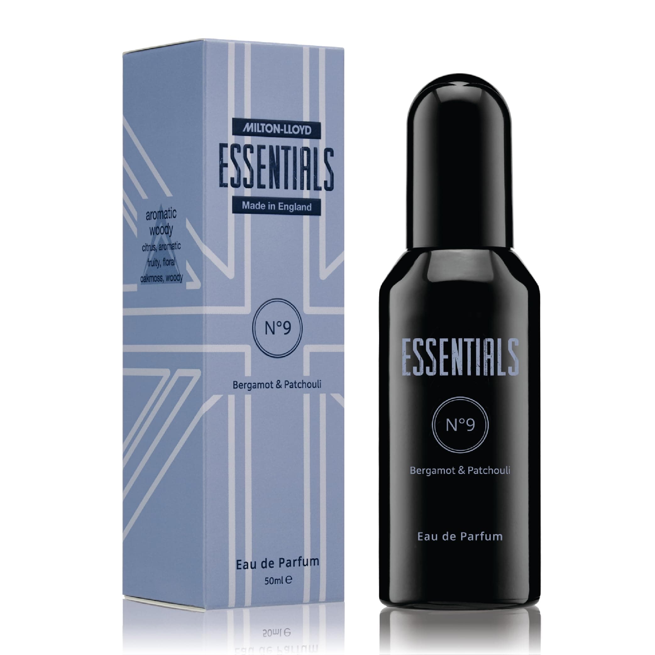 – ESSENTIALS No 9 Perfume for Men. 50ml Eau de Parfum, Luxury Fragrance - Mens Aftershave, Long Lasting Fragrance for Men