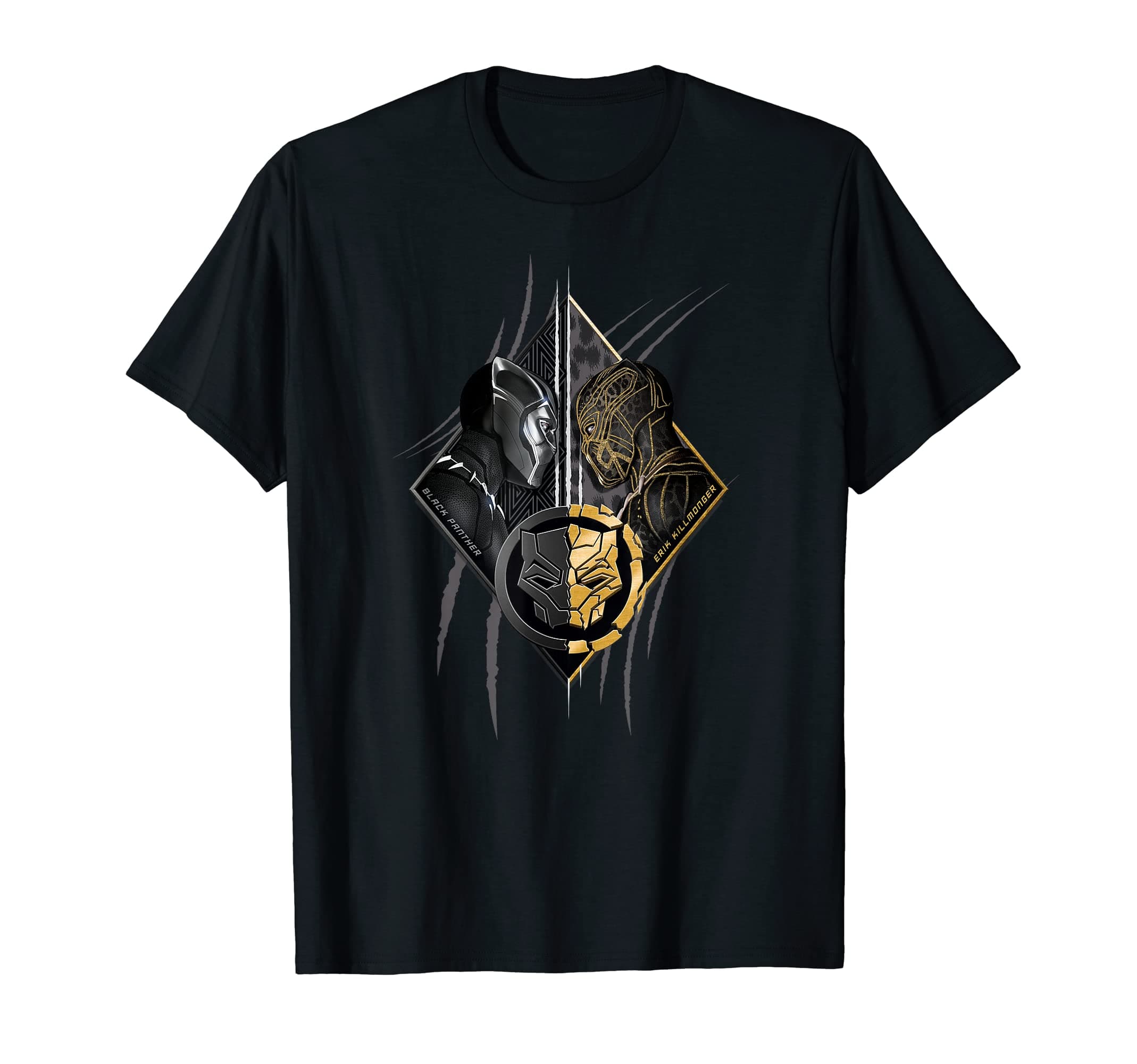 MarvelBlack Panther vs Killmonger T-Shirt