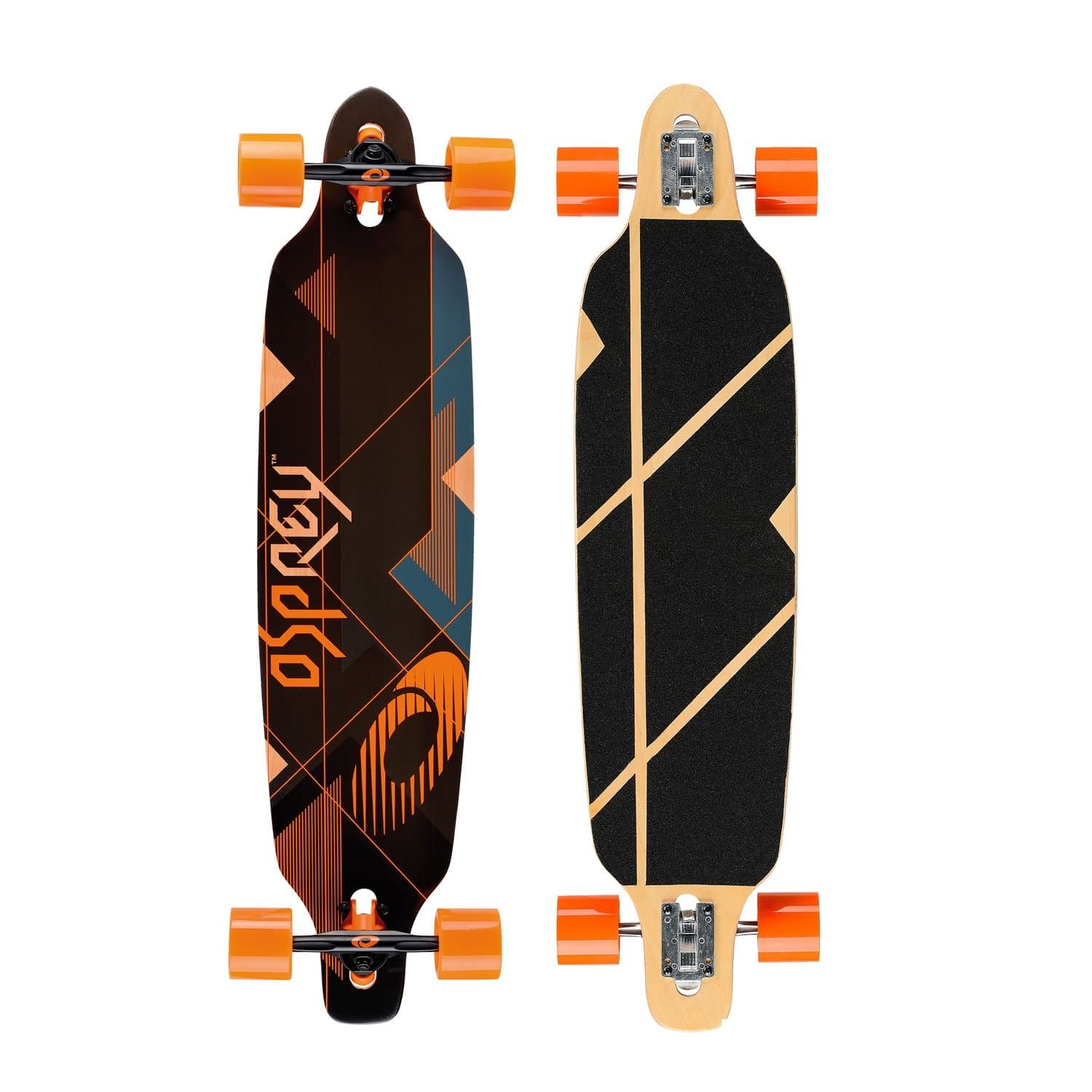 Twin Tip Longboards, Complete Skateboard- Multiple Styles