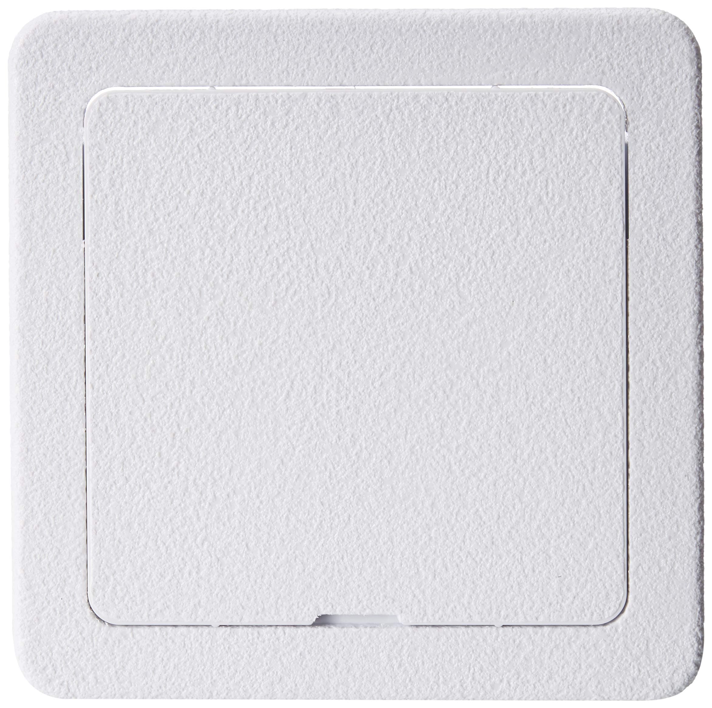 4 X 4-Inch SMALLEST Plastic Access Door, Hinged Access Panel for Drywall Walls and Ceilings. Perfect for providing service area for Plumbing/Wiring Applications and Electrical Access Panels