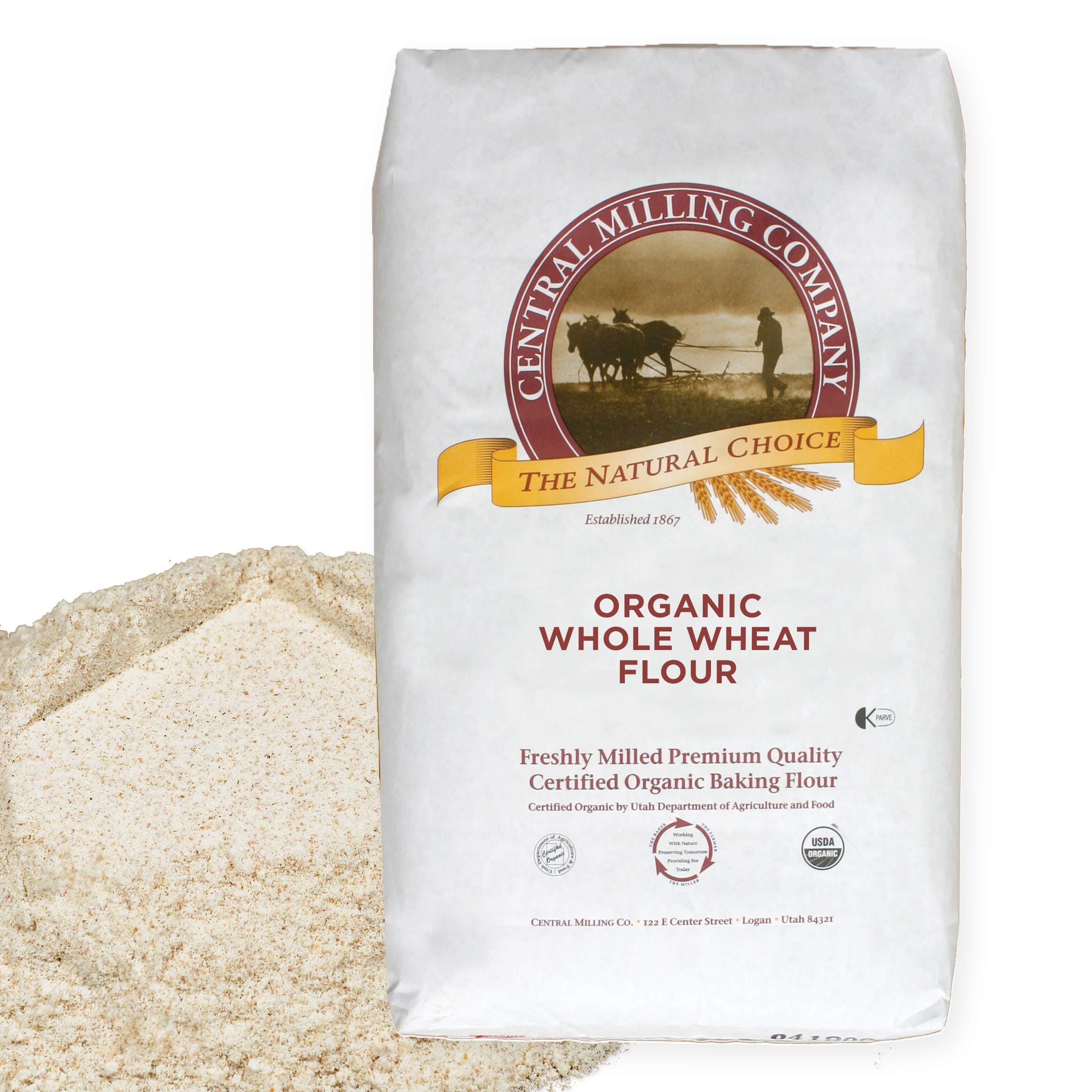 100% Organic Whole Wheat
