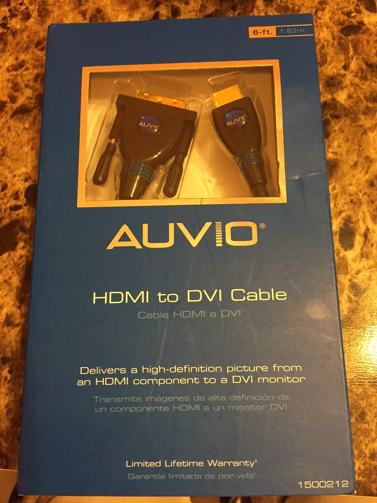 HDMI to DVI Cable 6-ft.