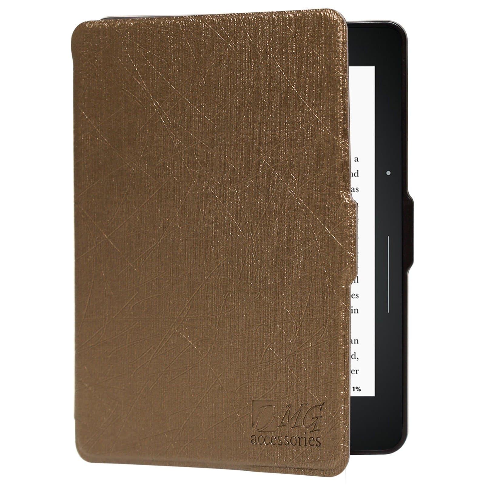 DMG Case for Kindle Voyage - Thin Lightweight Protective Slim Shell Cover with Auto Sleep/Wake for Amazon Kindle Voyage (Copper)