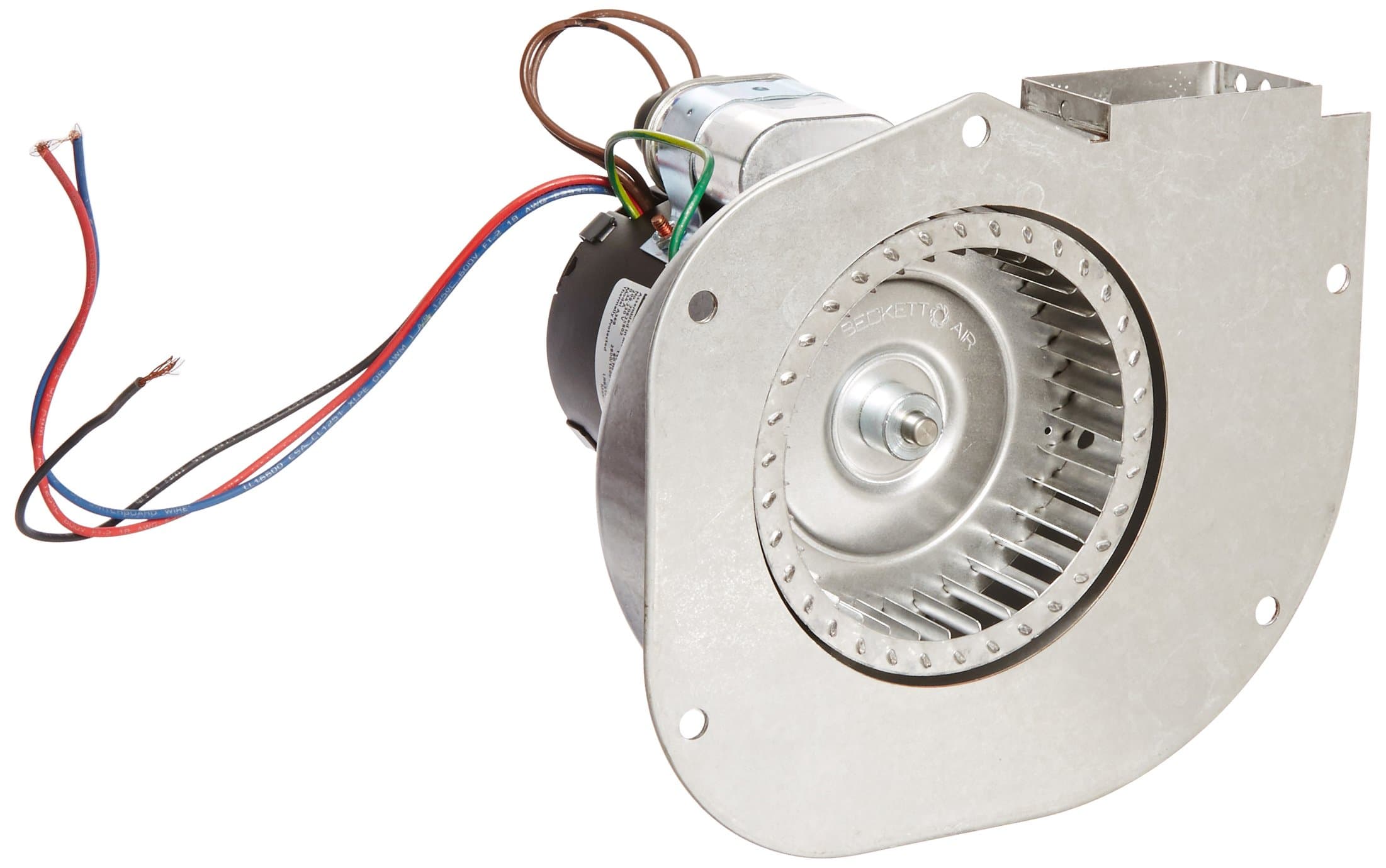 FascoA369 3.3" Frame Permanent Split Capacitor OEM Replacement Specific Purpose Blower with Ball Bearing, 1/45HP, 2800rpm, 208-230V, 60Hz, 0.34 amps