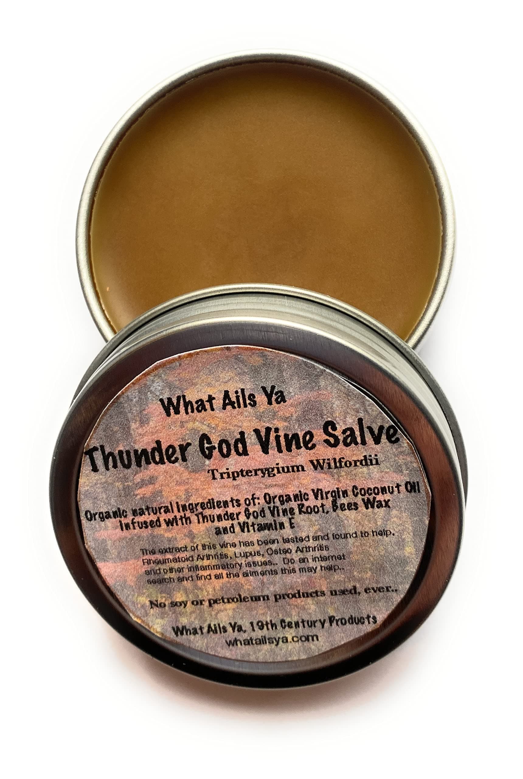 Thunder God Vine Root Salve 2 oz tin -