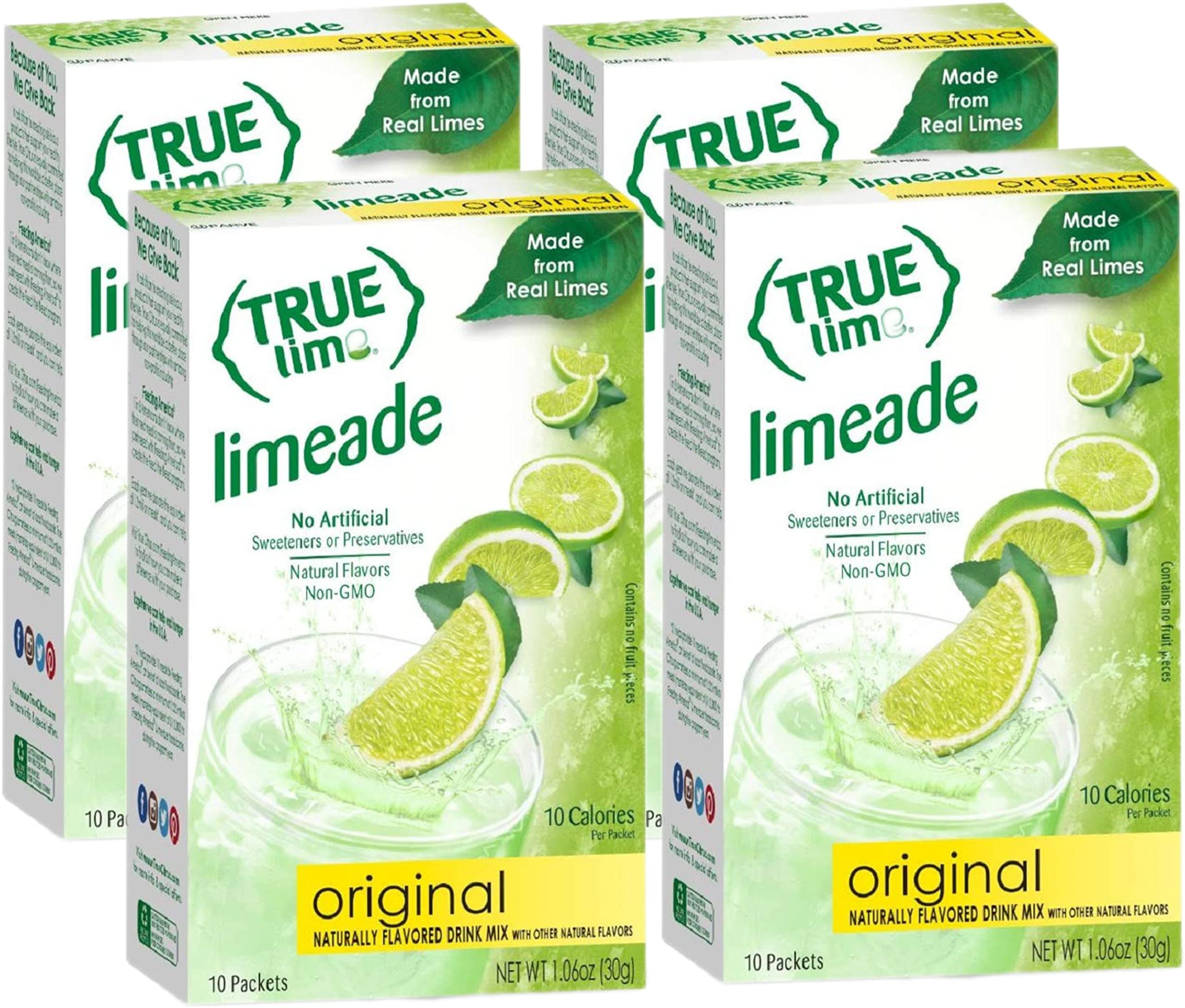 True Lime Original Limeade, 10 ct - 4 pack