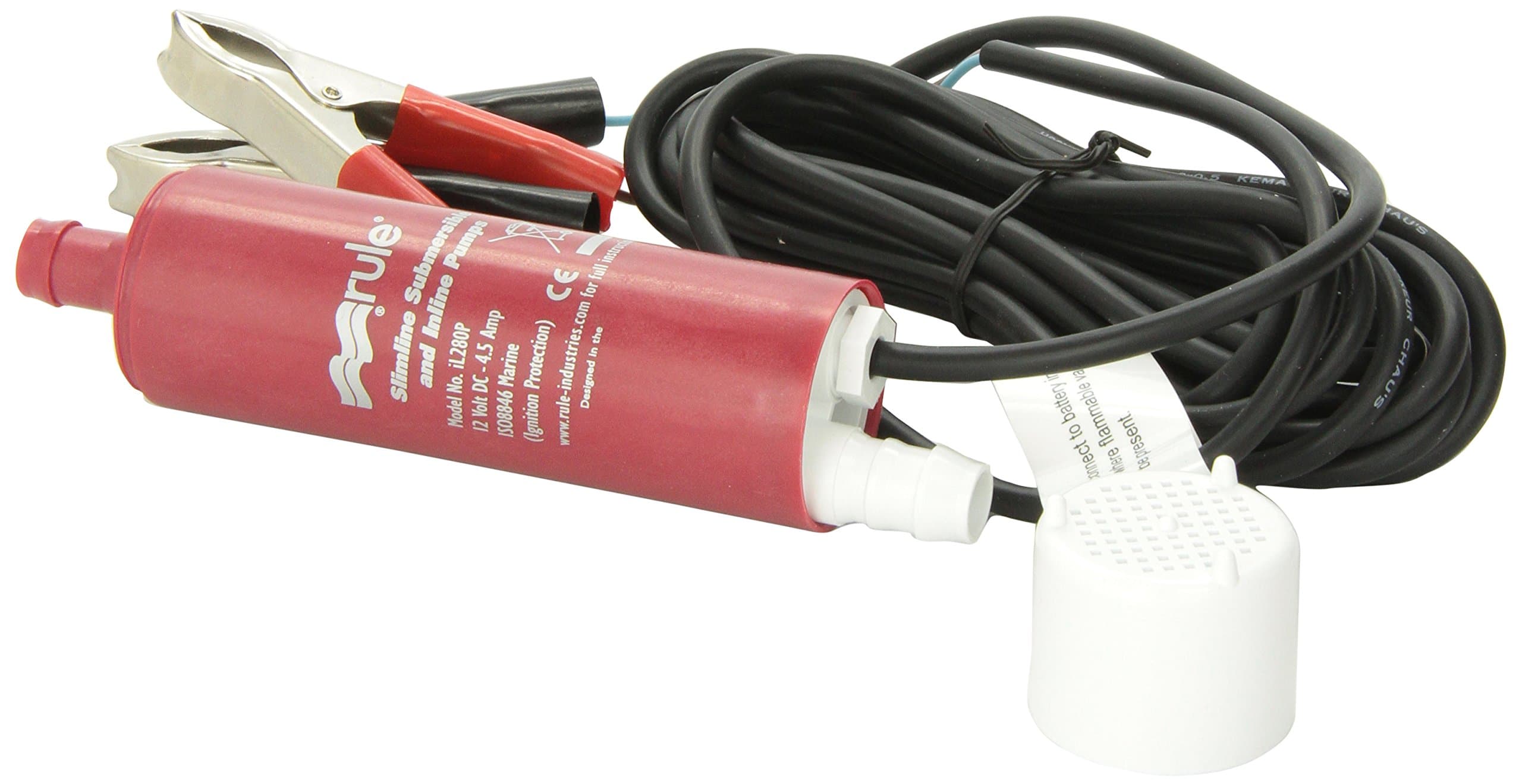 RuleiL280P 12V DC Submersible and Inline Pump