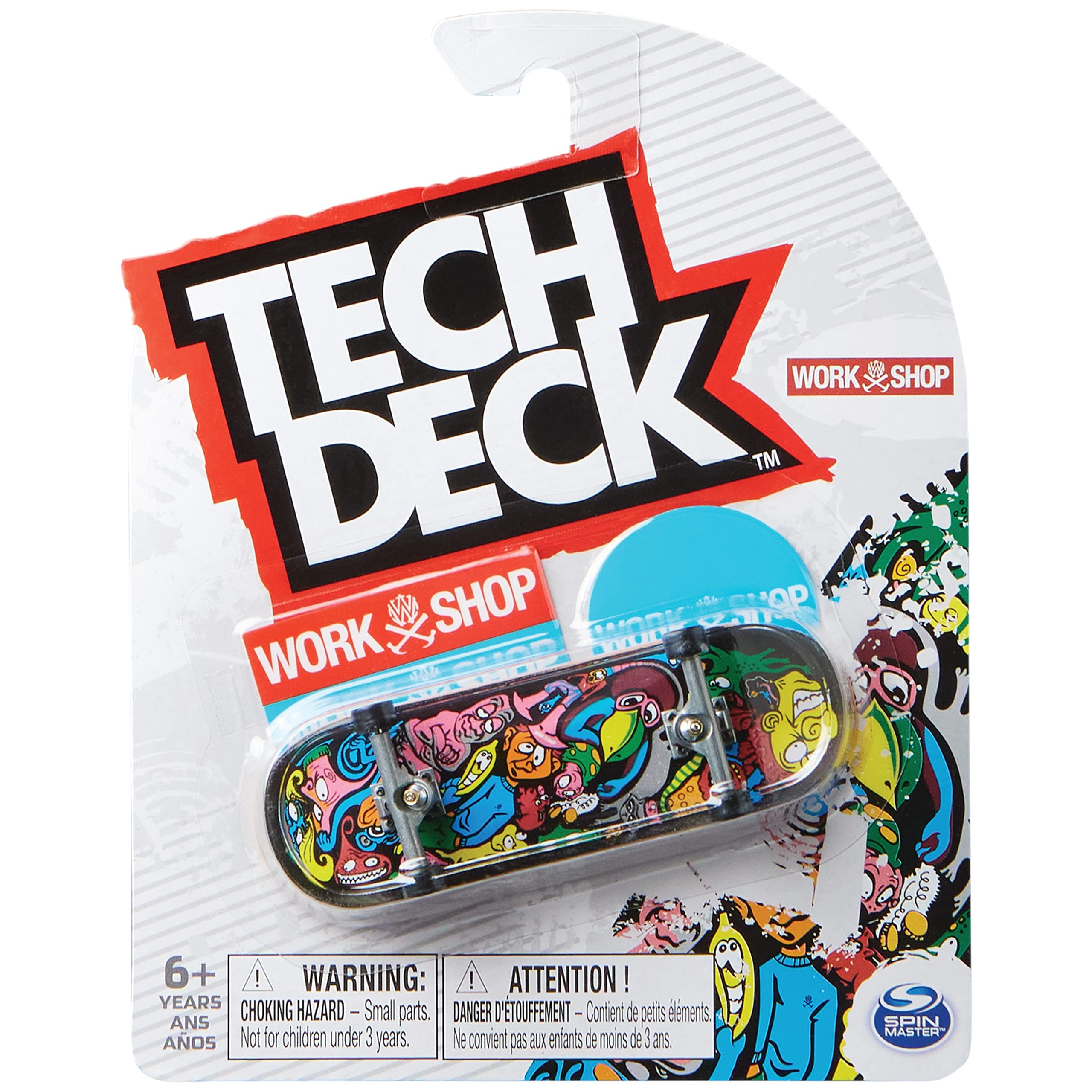 TECH DECK - 6028846 - Finger Skate Pack X1 (Assorted)
