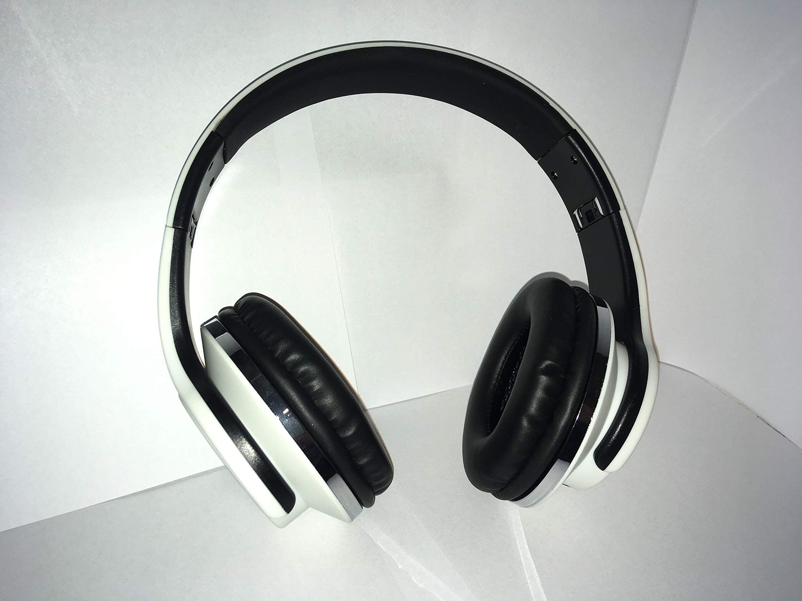 Bluetooth Headphones, Bluetooth 4.2 Wireless Foldable Over-Ear Hi-Fi Stereo Headset Noise Cancelling Headphone and Wired Headset with a 3.5mm Audio Cable Support TF Card and FM Function for iPhone, Android Smartphones, iPod Touch, Kindle (Roségold)