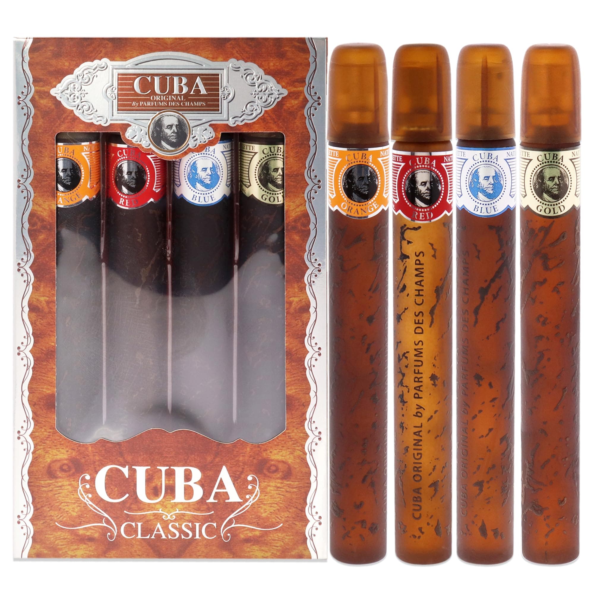Cuba By Cuba for Men Gift Set, 4 Count