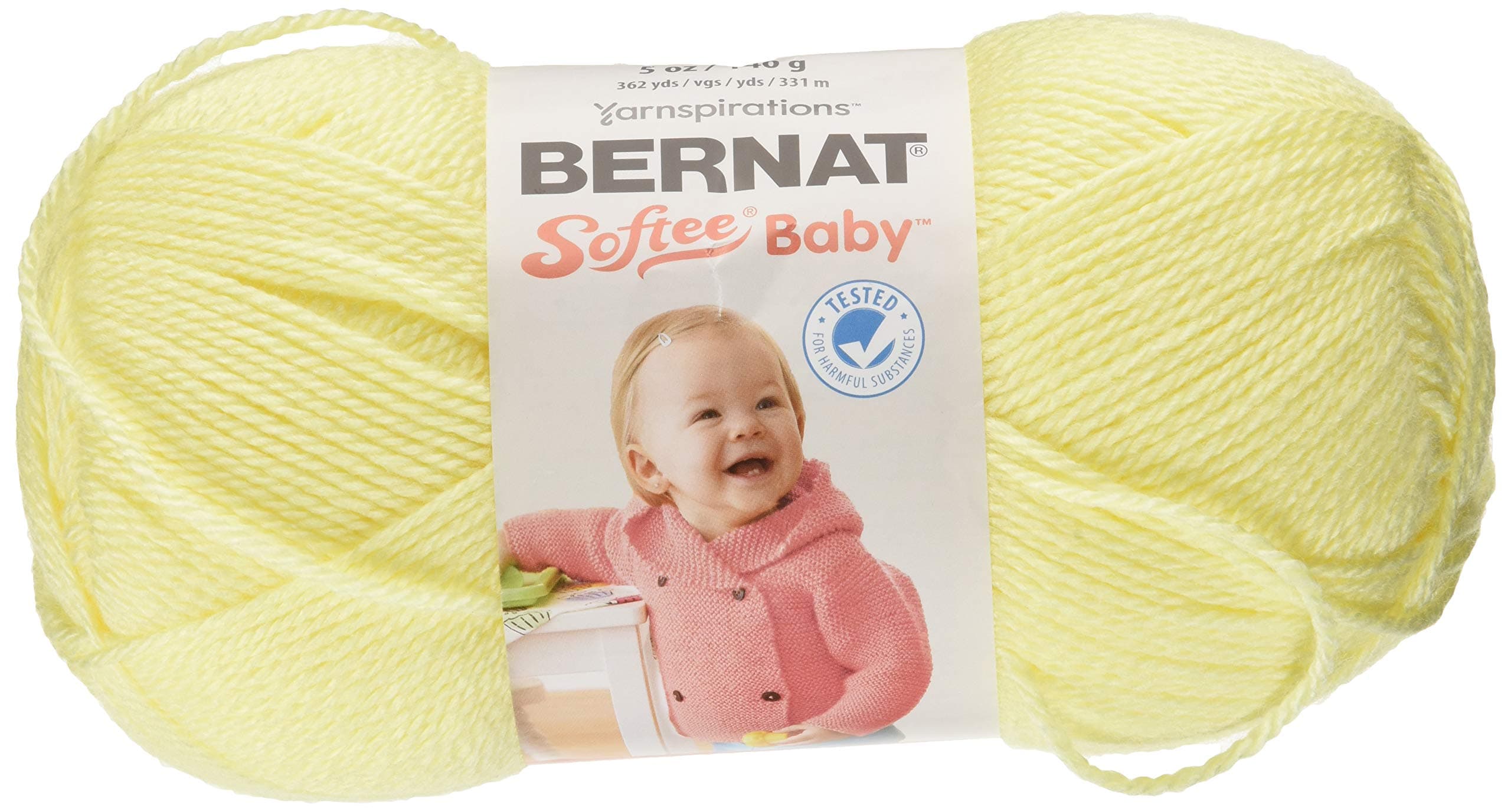 Bernat Softee Baby Yarn, Lemon