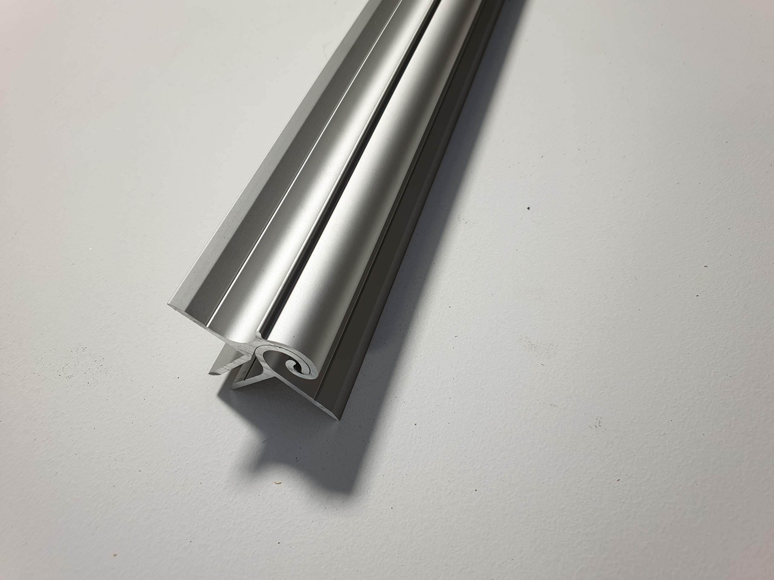 Snail Hinge for Serving Hatch Aluminium Long Gutter Trailer Van Food Truck Conversion (2100mm)