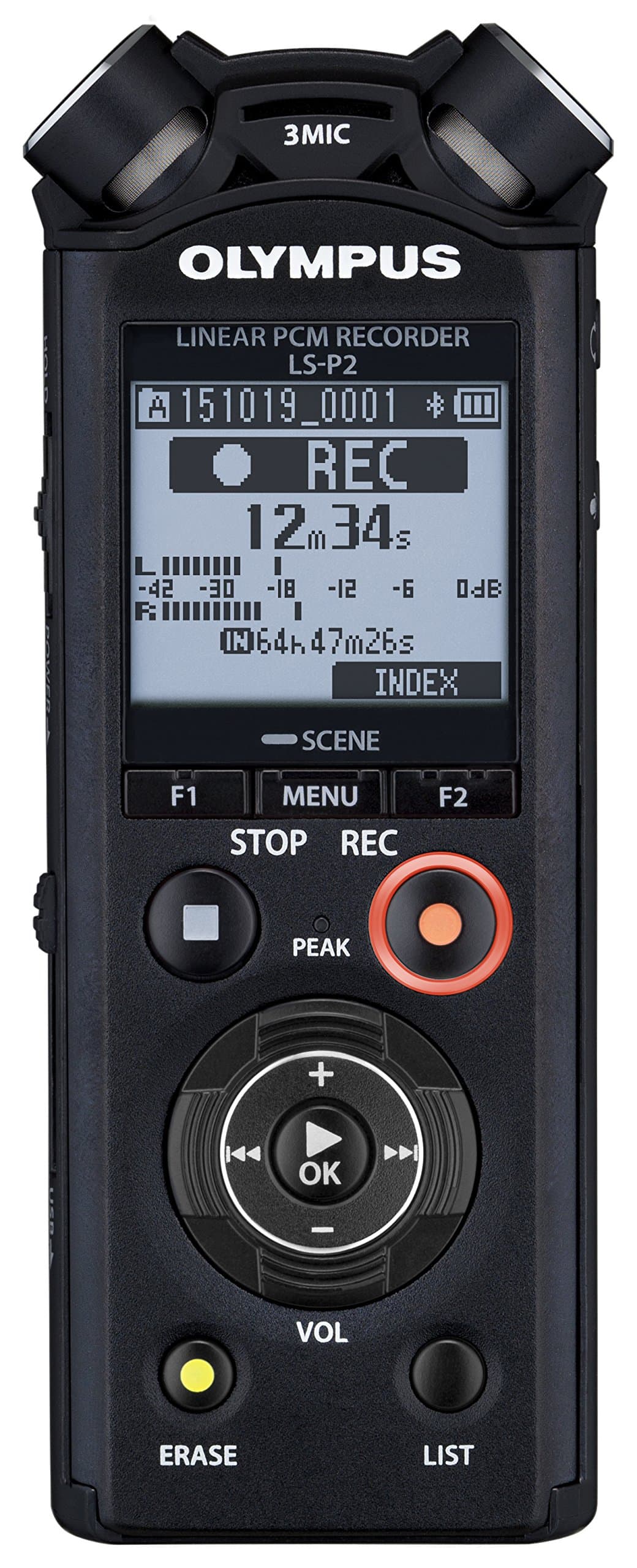OM Digital Solutions LS-P2 Linear PCM Recorder