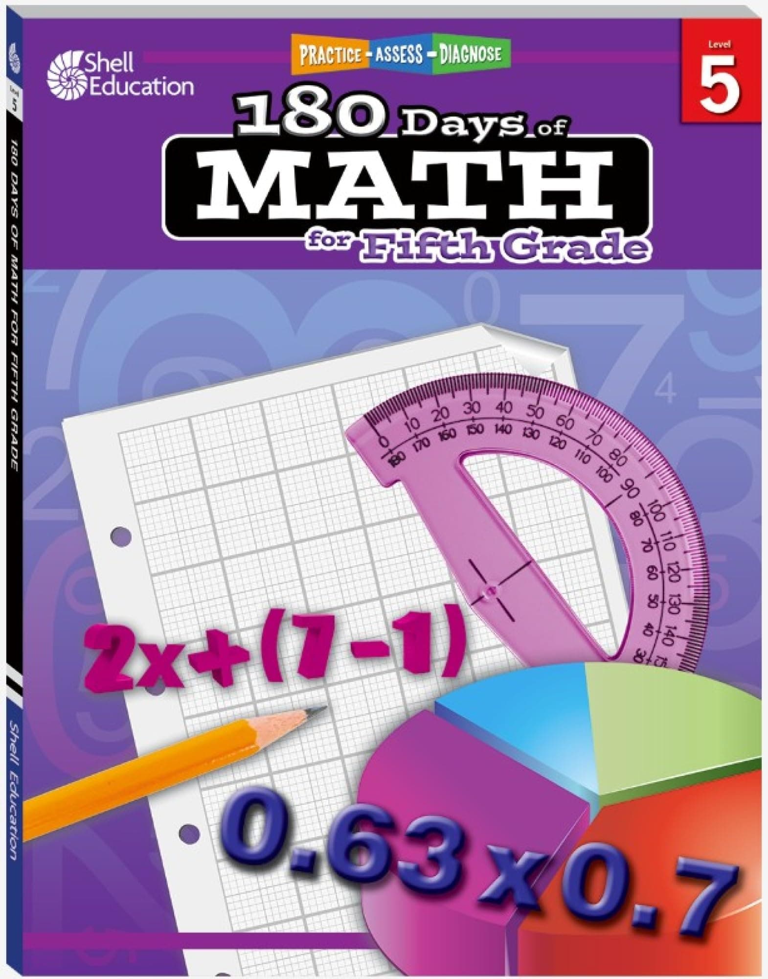 - 180 Days™: Math for Fifth Grade