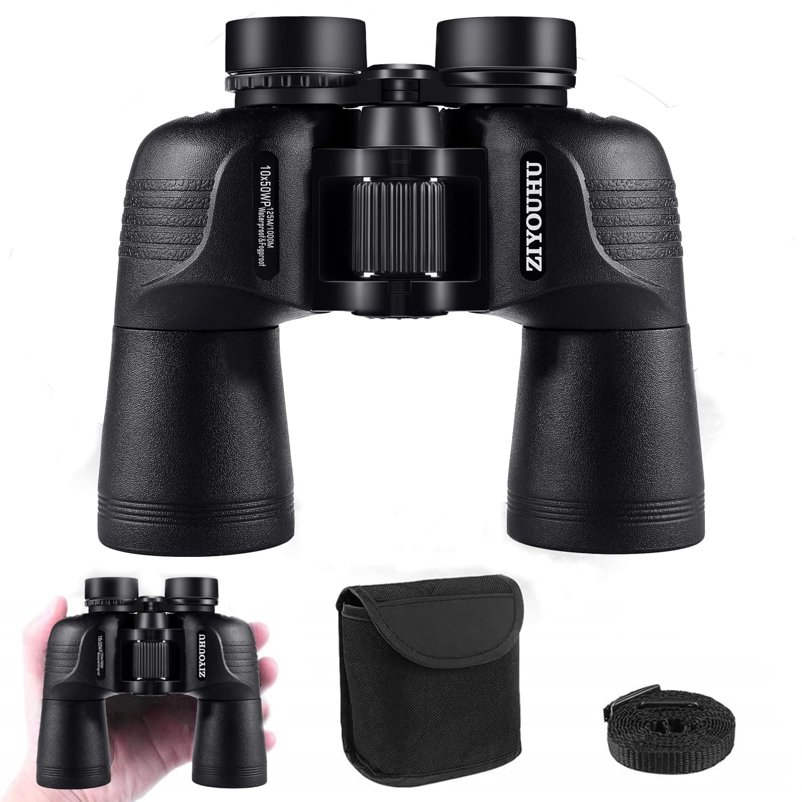 Binoculars DE10x50 HD High Binoculars