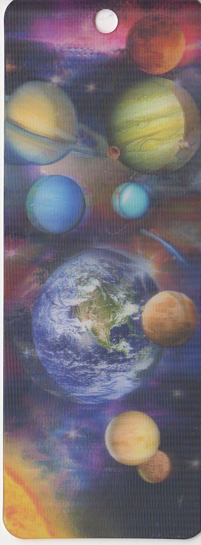 3D Space Bookmark - Solar System by Howard Robinson