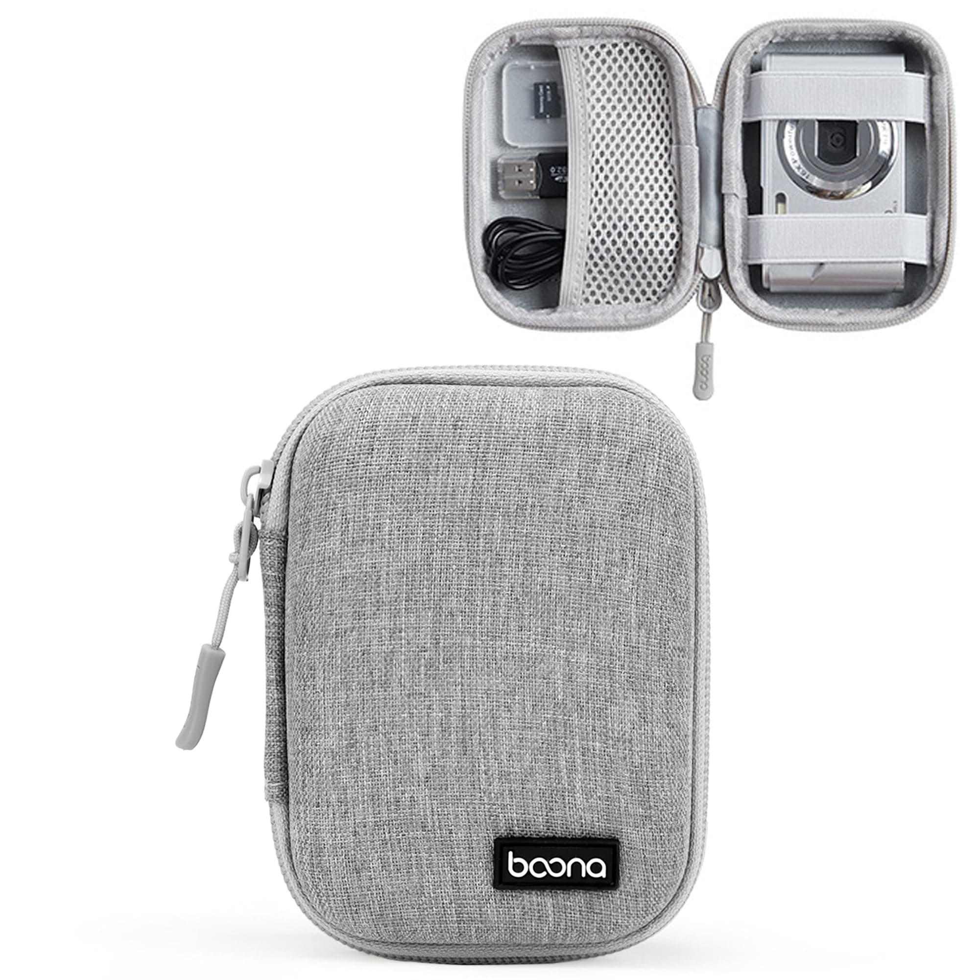 Digital Camera Case Compatible with CAMKORY/for Kodak PIXPRO/for Lecran/for VAHOIALD/for Canon IXUS 285 HS, Small Travel Cameras Storage Holder for Accessories SD Card