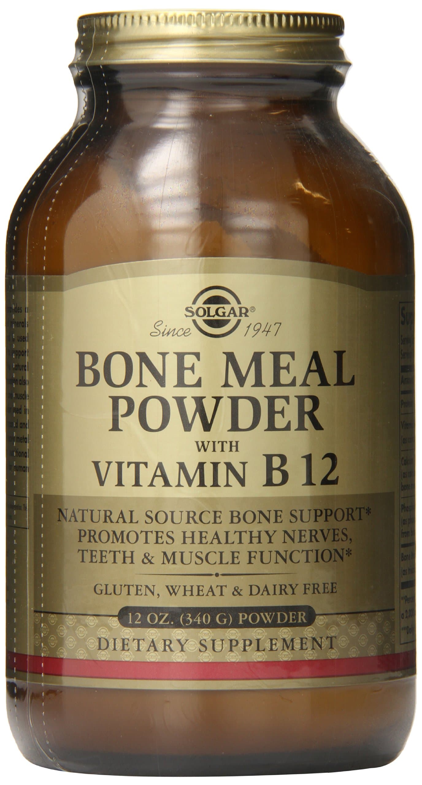 Solgar Bone Meal Powder, 12 Ounce