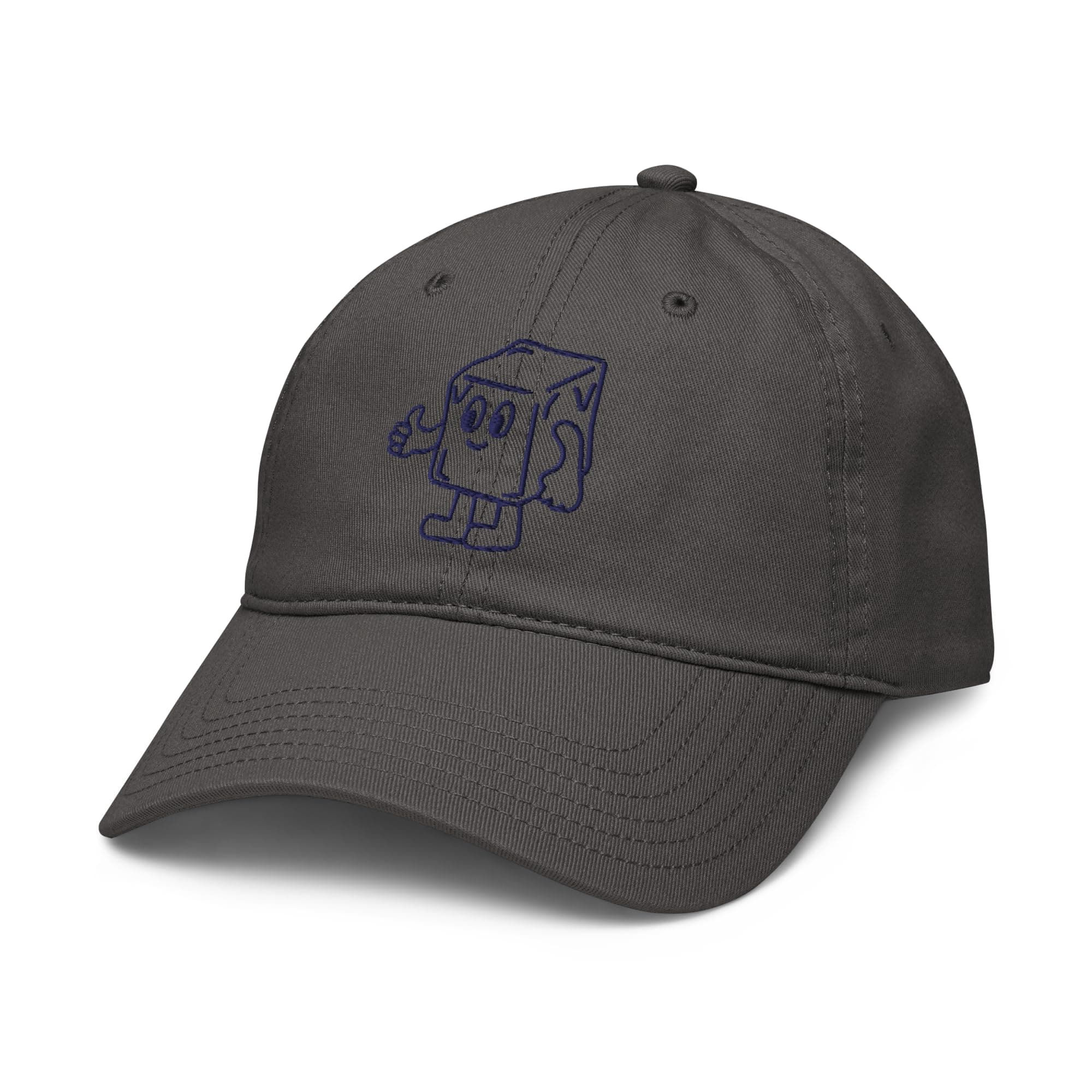Cool Ice Cube Character Graphic Adjustable Baseball Hat