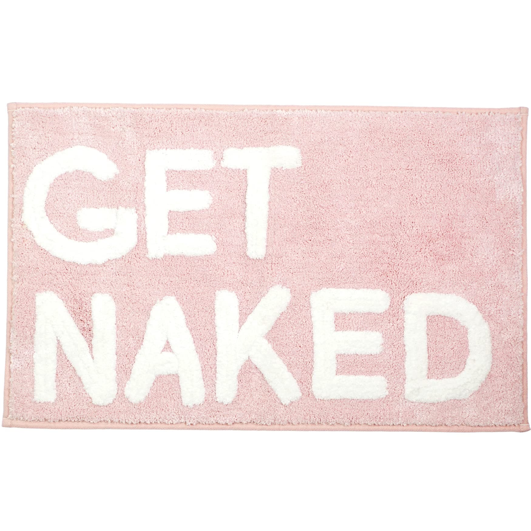 Pink Get Naked Bath Mat