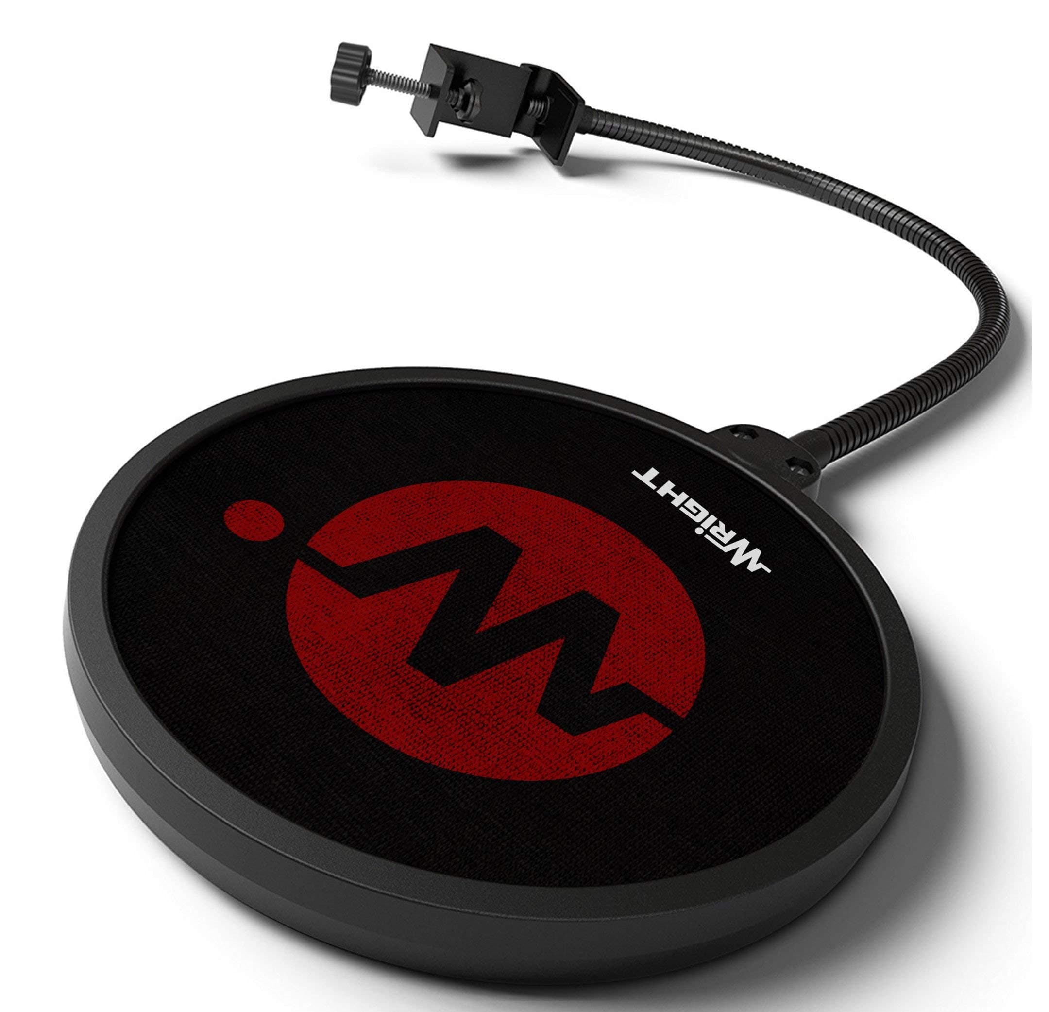 Wright WP 101 POP filter for Dynamic Condenser Microphone Voice recording and singing 6-Inch Diameter Double Mesh Screen by Wright Mic (WP-101)