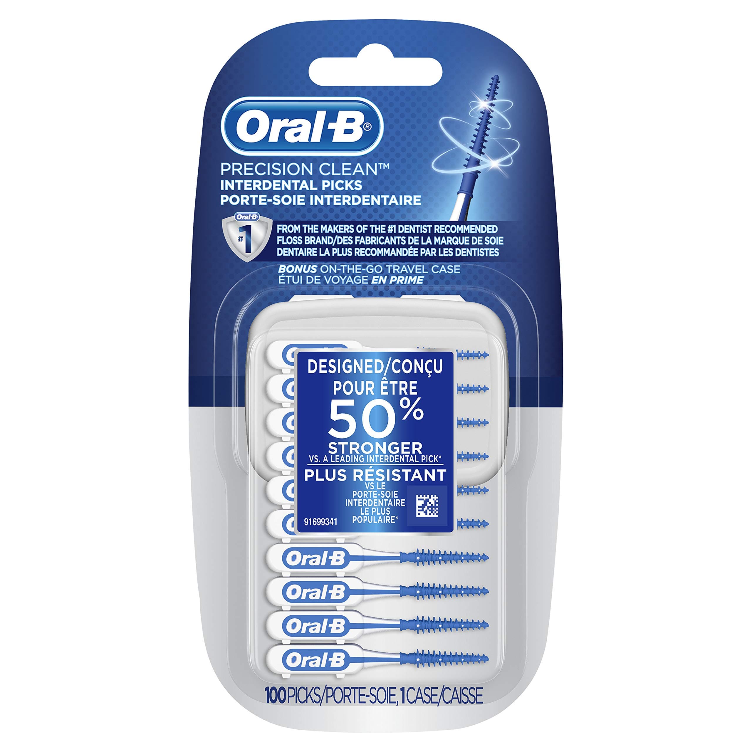 Oral-B Precision Clean Interdental Picks, 100 Count