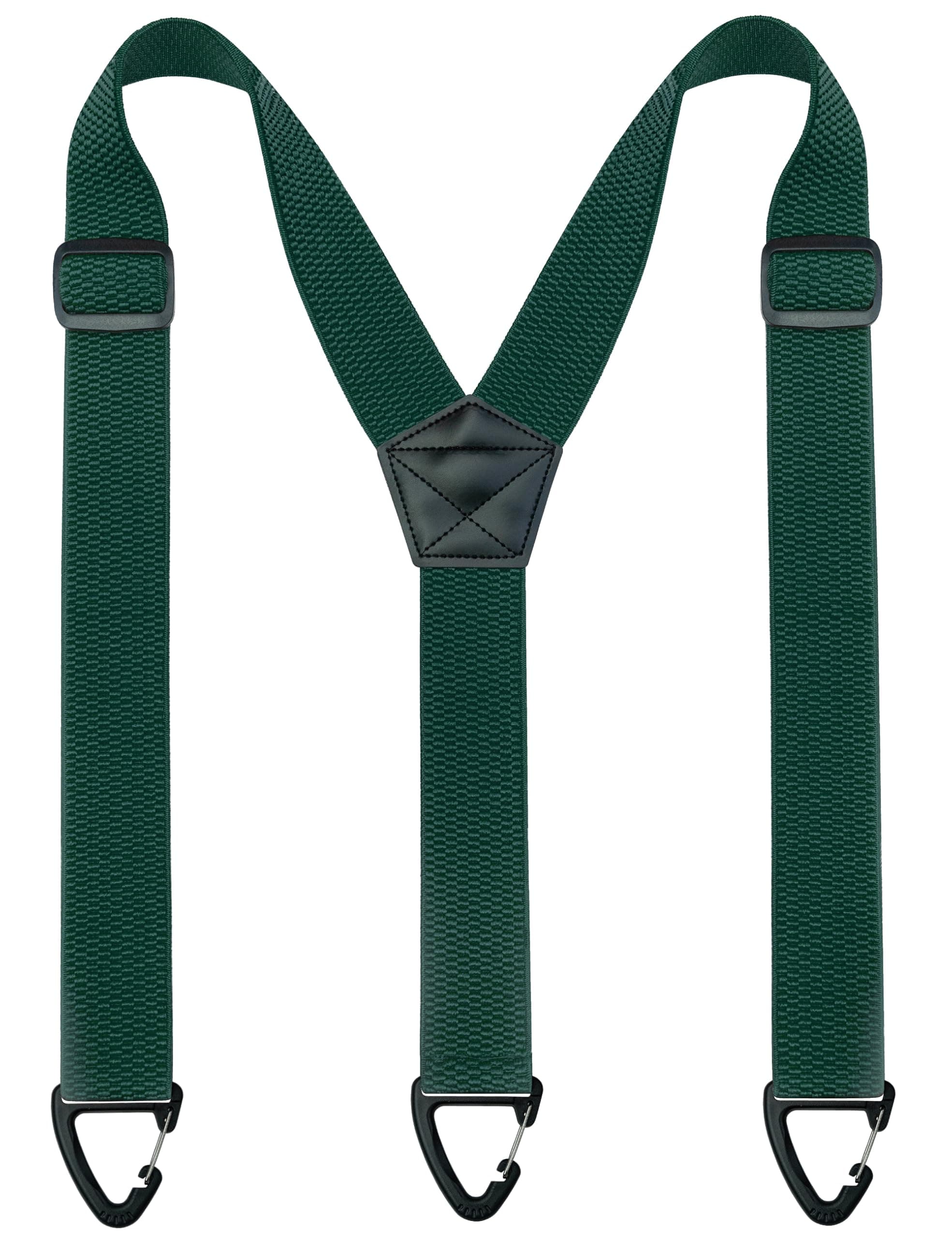 Hidden Suspenders for Men Under Clothes with 3 Snap Loop (1.48" Wide)