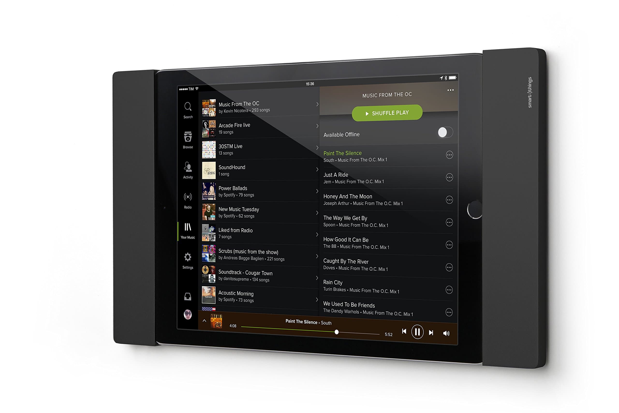 smart things s11 b sDock Fix Air Black Lockable Wall Mount and Charging Station for Permanent Installation for Apple iPad (2017), Pro 9.7 inch, Air 1+2, iPad (2018)