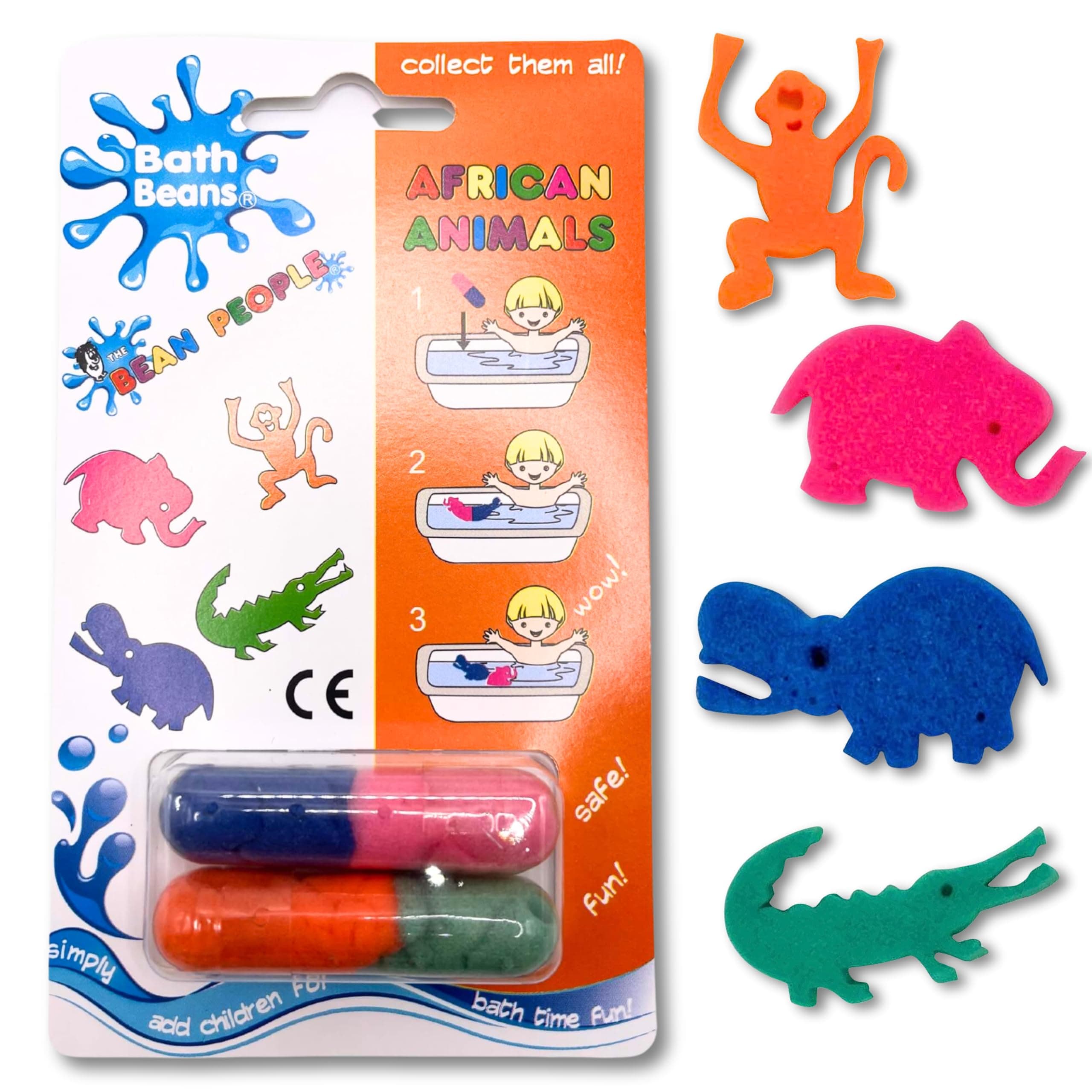 Bean People Variation (African Animals)