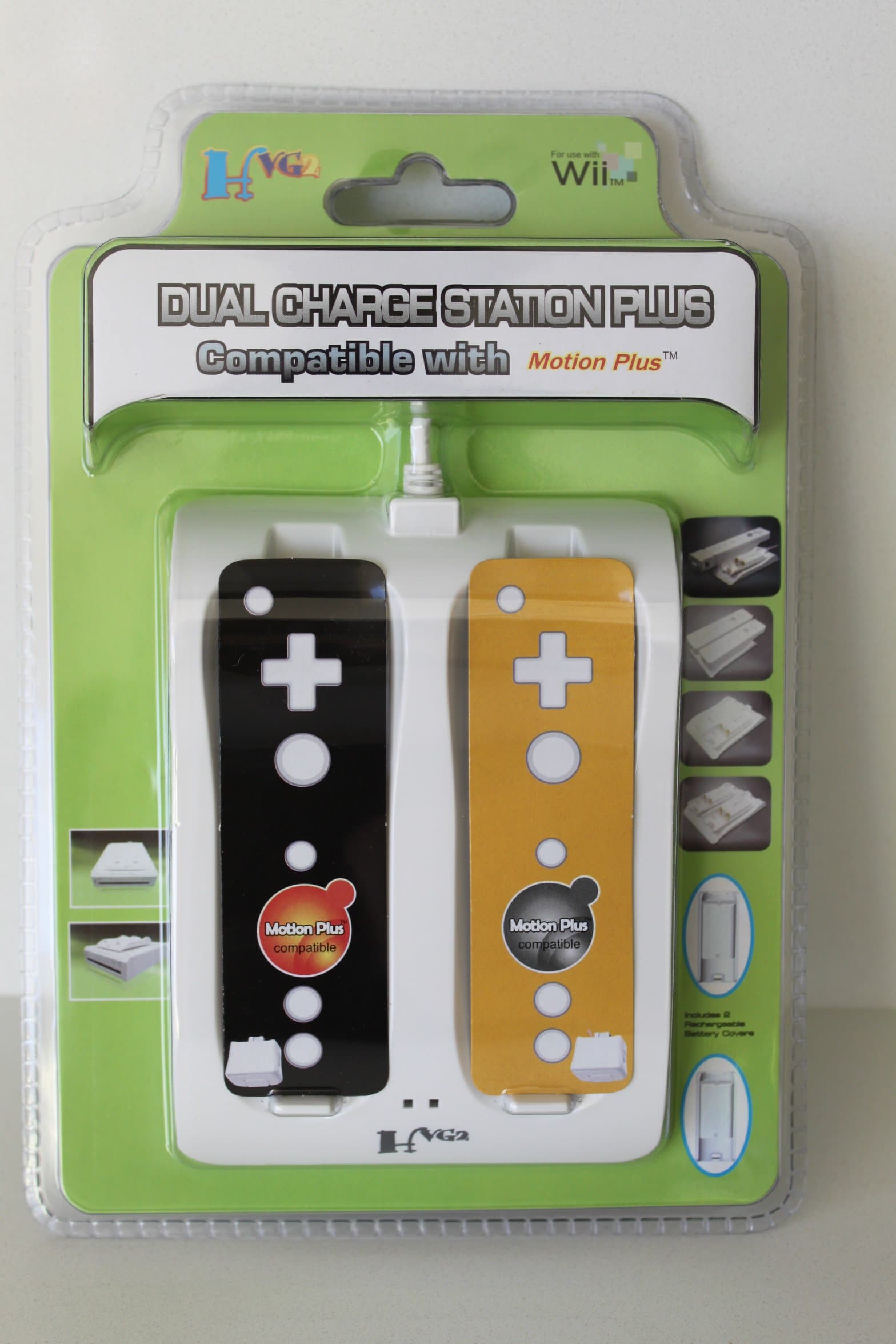 Wii Dual Controller Charging Station (Motion Plus Compatible)