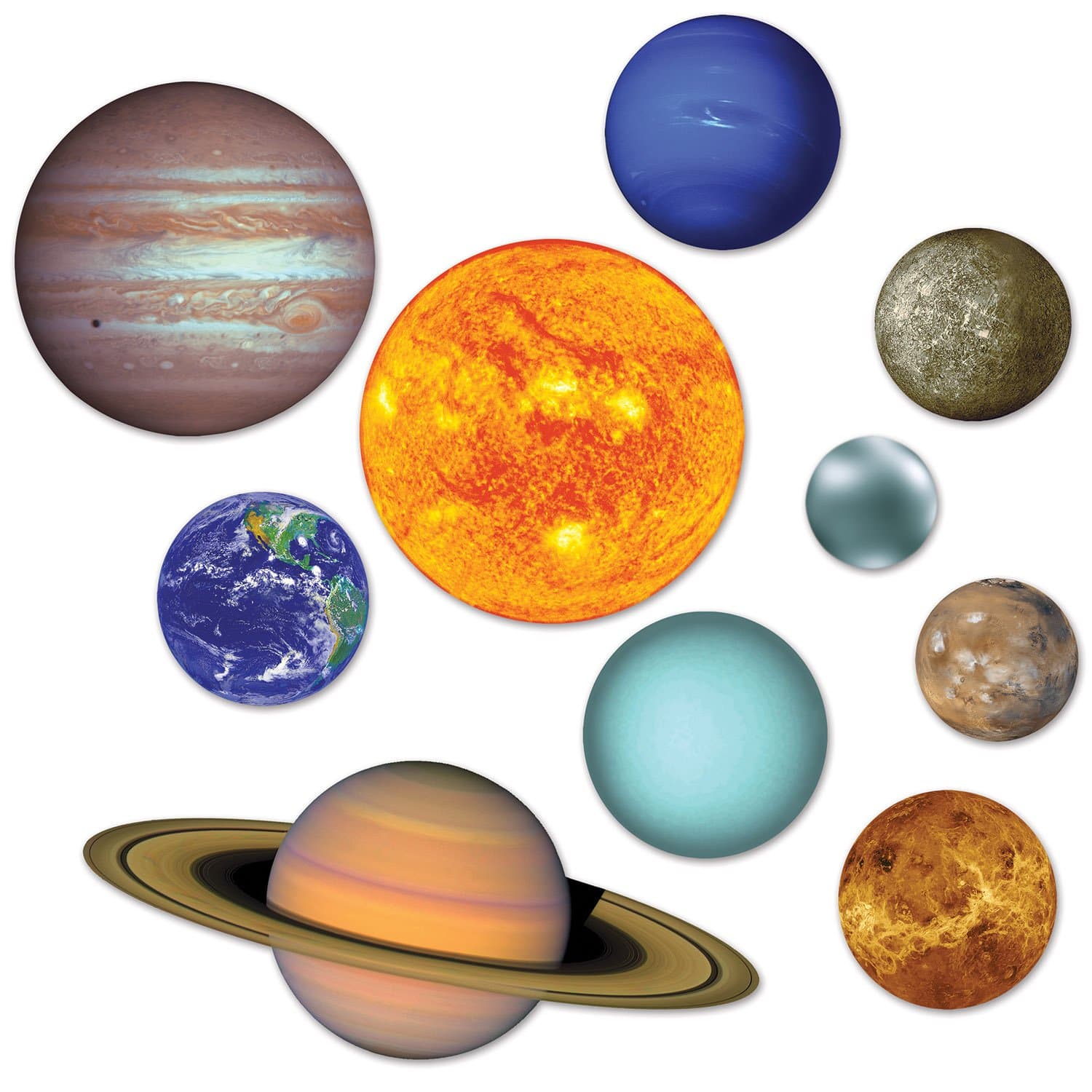 Solar System Cutouts (Prtd 2 Sides)