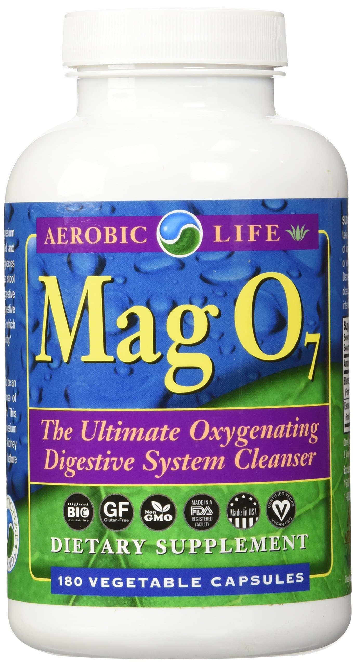 MAG 07 Oxygen Digestive System Cleanser Capsules 360