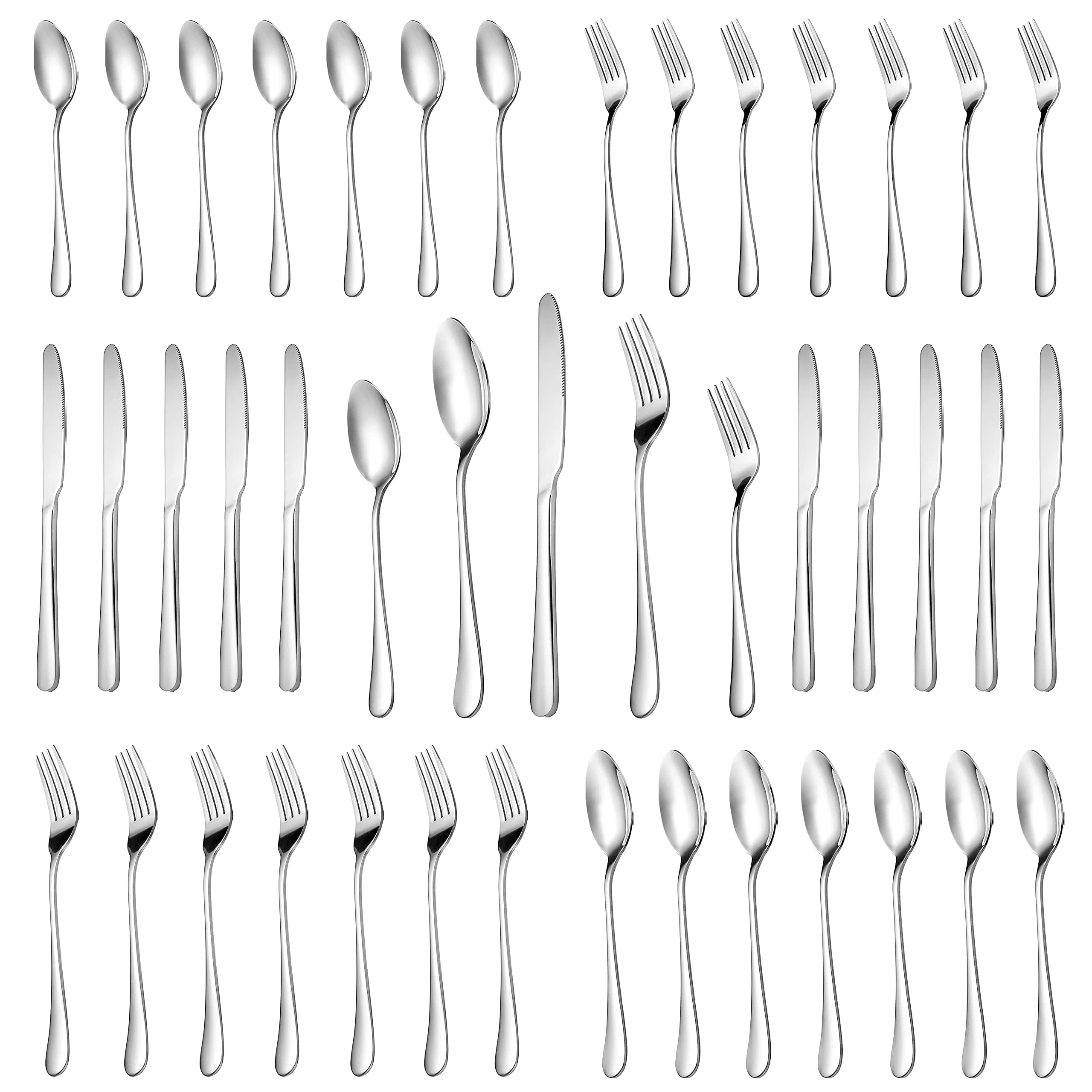 30 Silverware Set