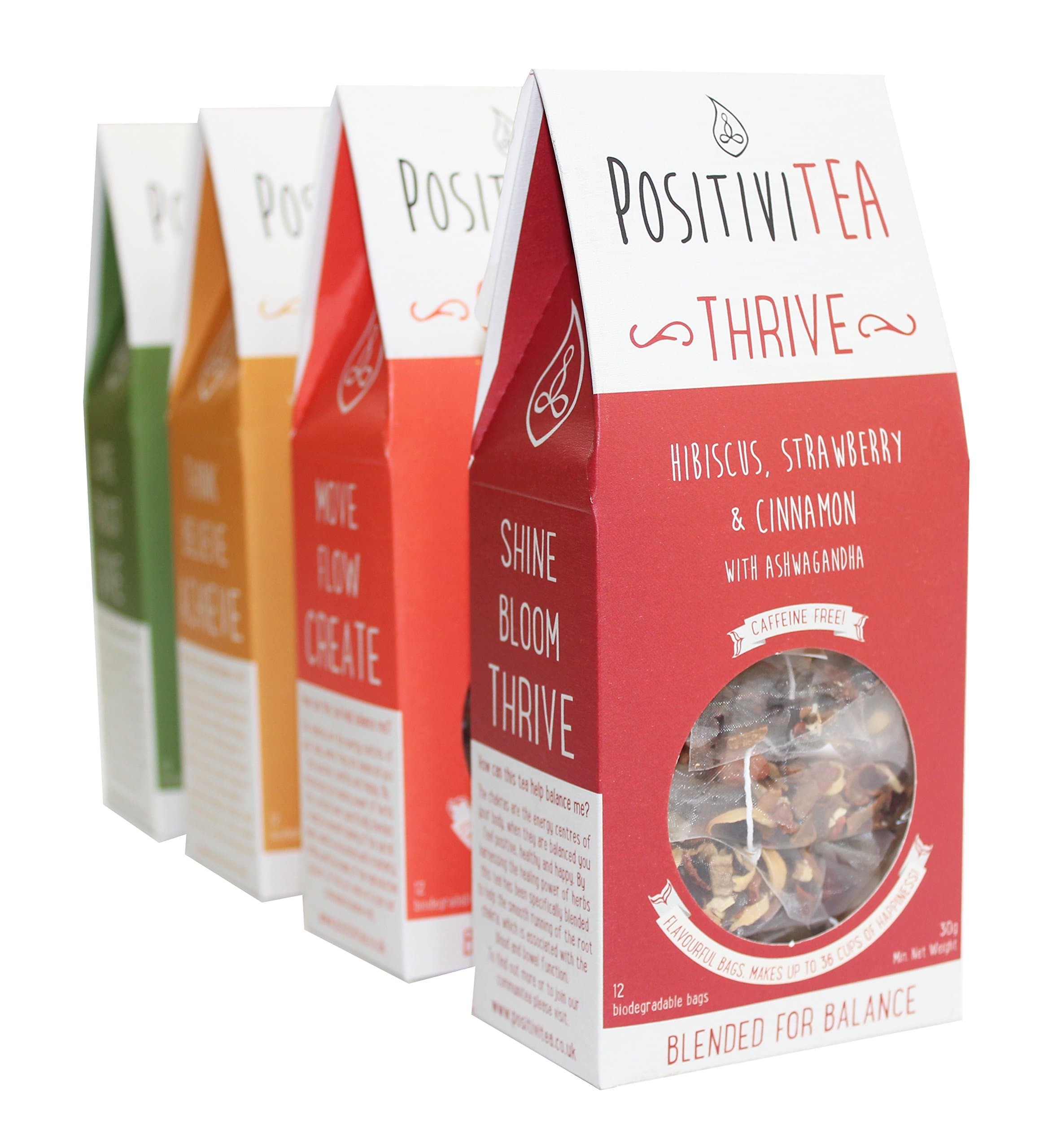 Positivitea Lower Chakra Tea Set