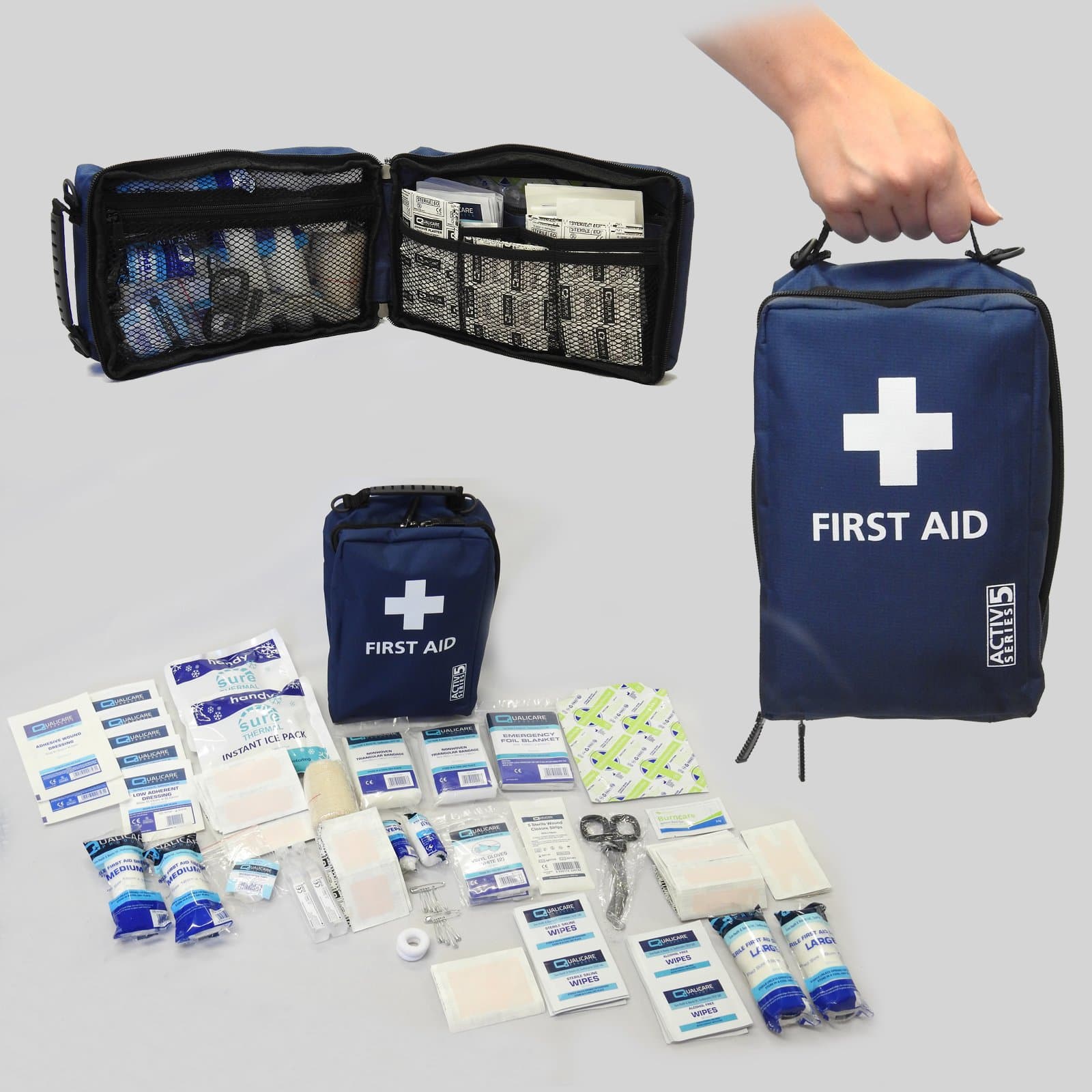 BST 168 Piece Ultimate Emergency Advanced Extensive Robust Durable First Aid Kit - The One First Aid Kit for All Occasions