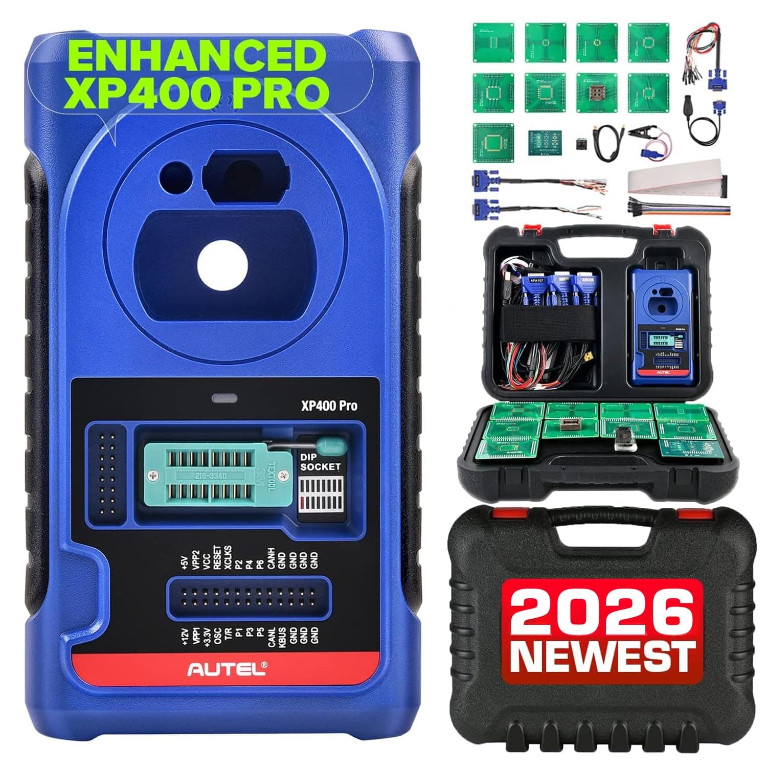 – Autel MaxiIM XP400 PRO Key Fob Programming Accessory Tool Working With Autel MaxiIM IM508/ IM508S/ IM608S II/ IM608 PRO II, Upgraded Version of XP200/ XP400 Key Programmer