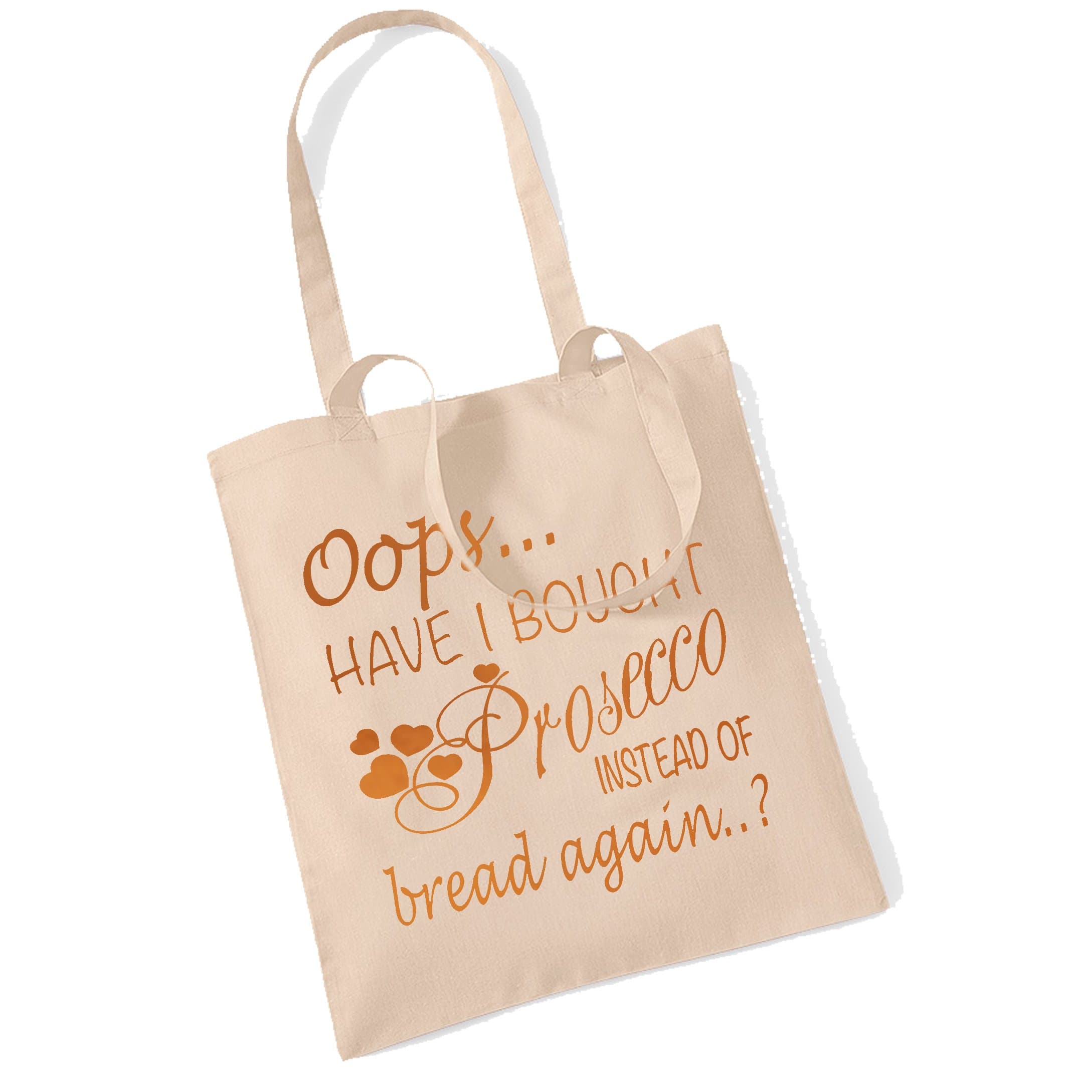 Oops Prosecco Tote Shopping Bag