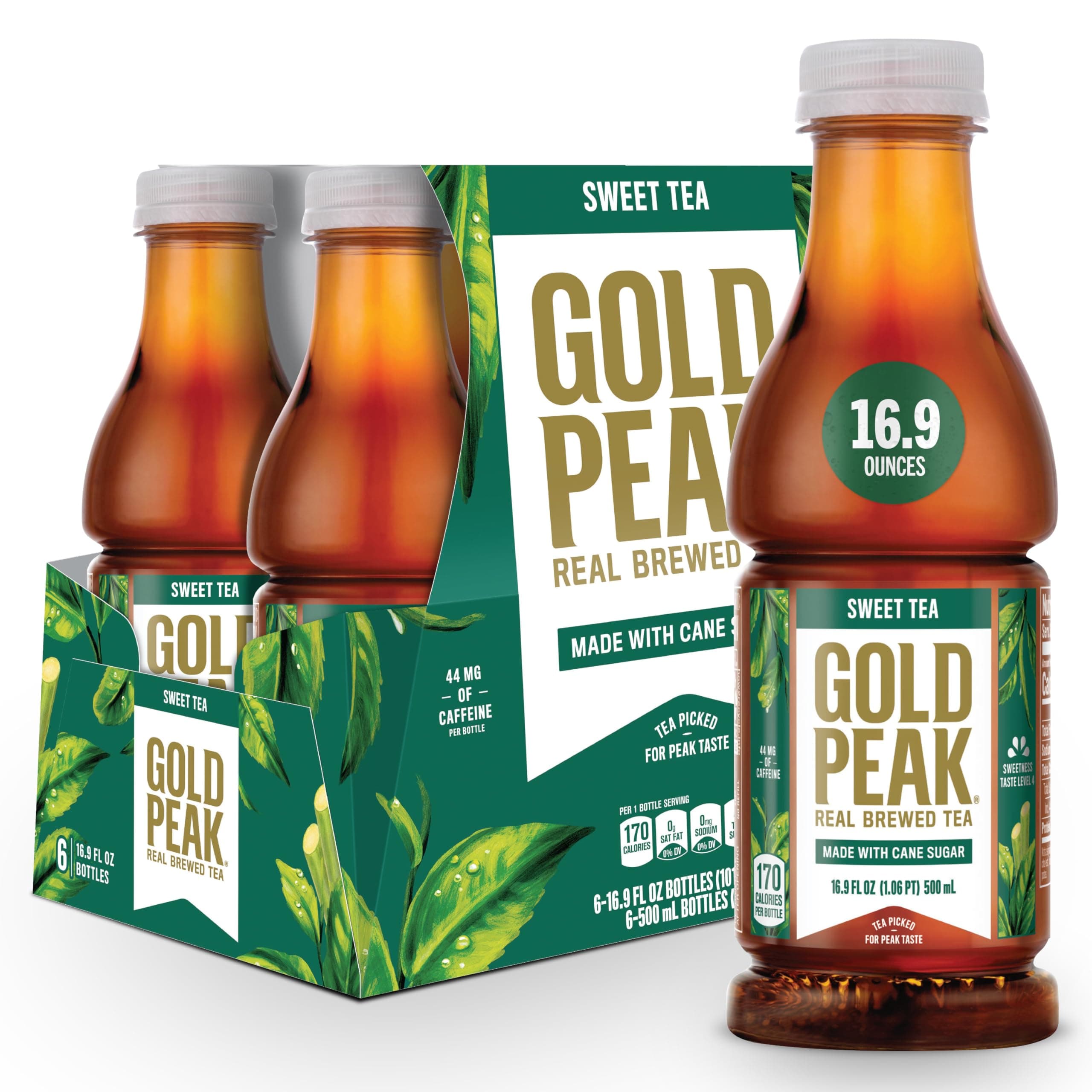 Tea, Sweet Tea, 16.9 fl oz, 6 Pack