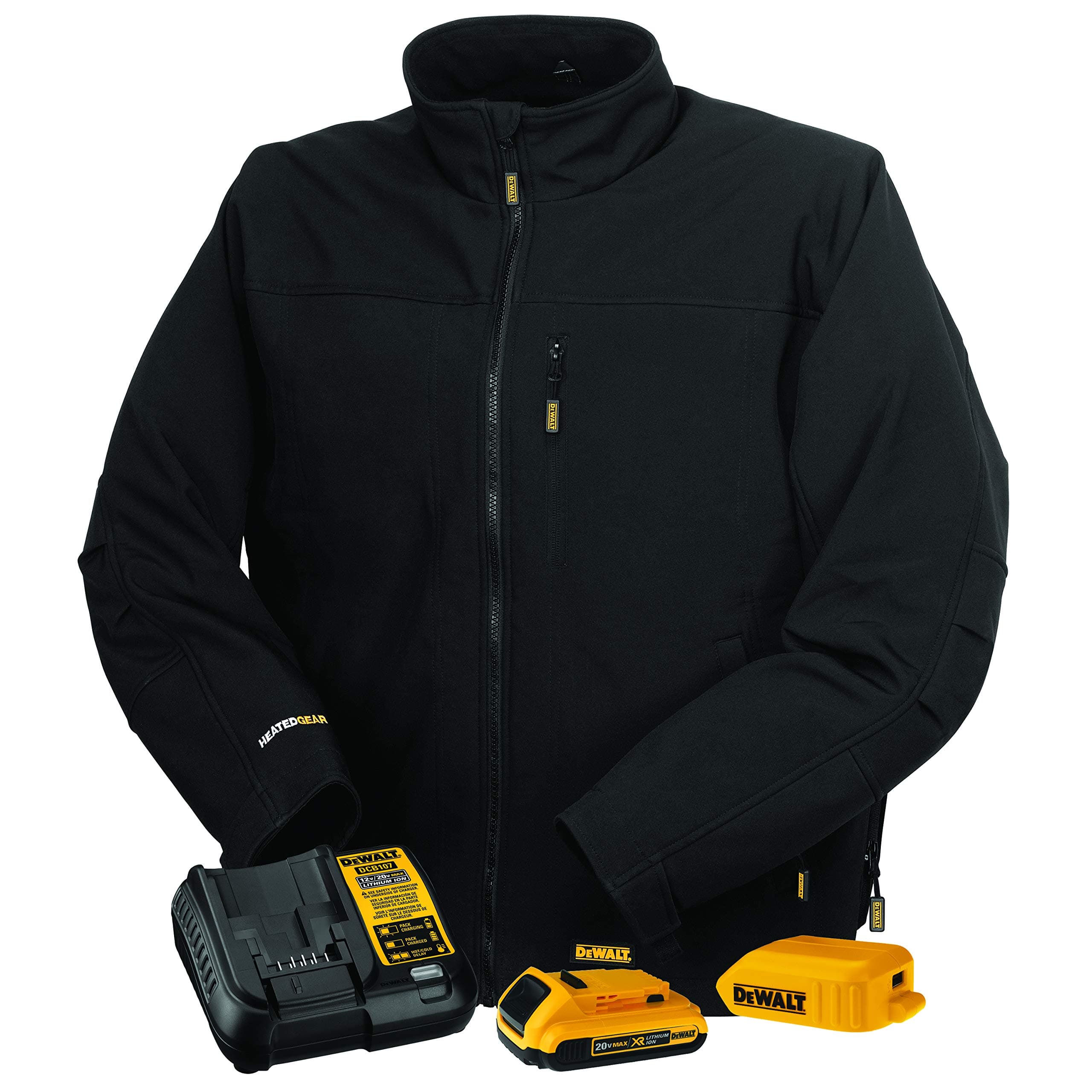 DEWALT Heated Soft Shell Jacket Kit