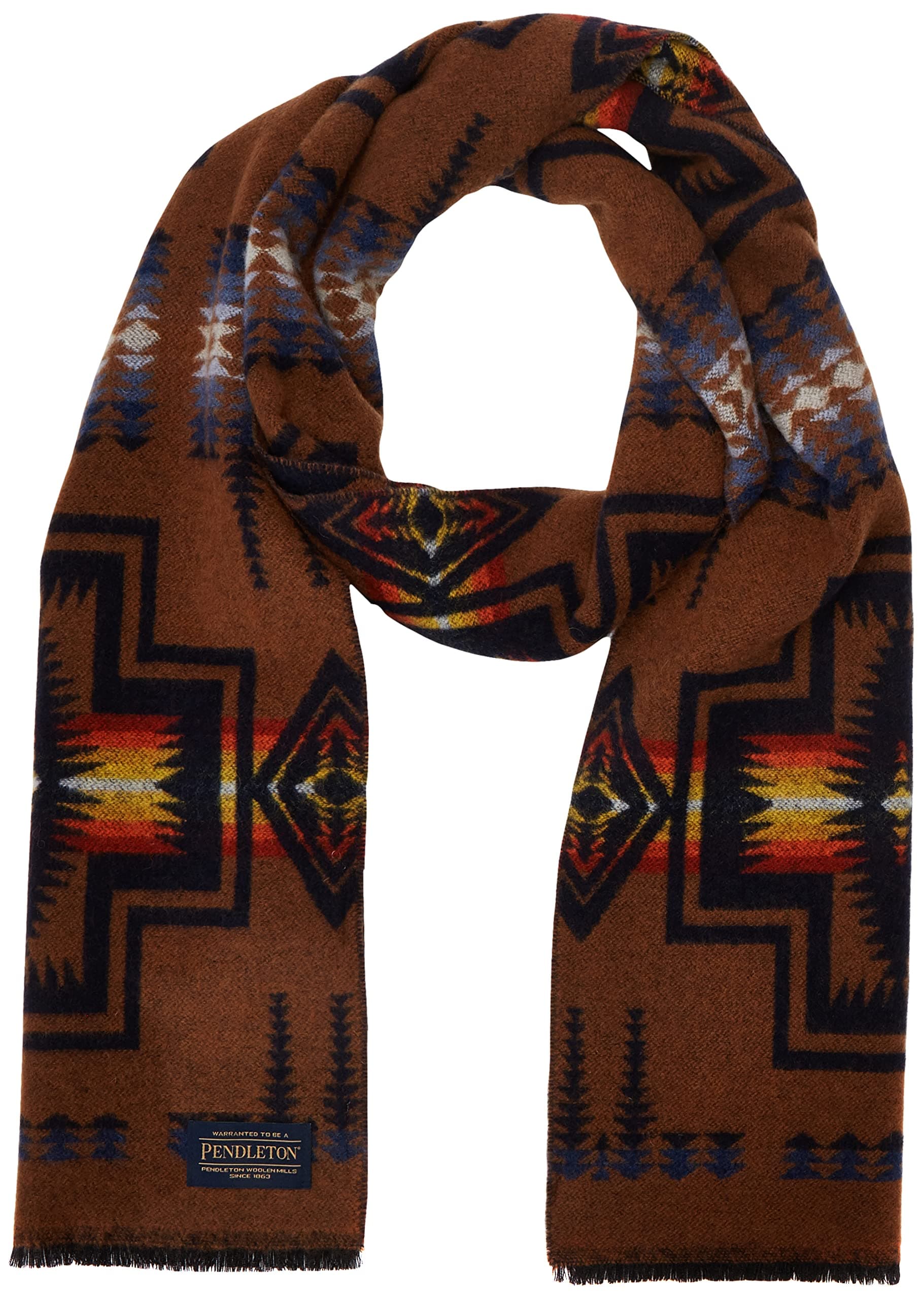 Unisex Adult Jacquard Scarf