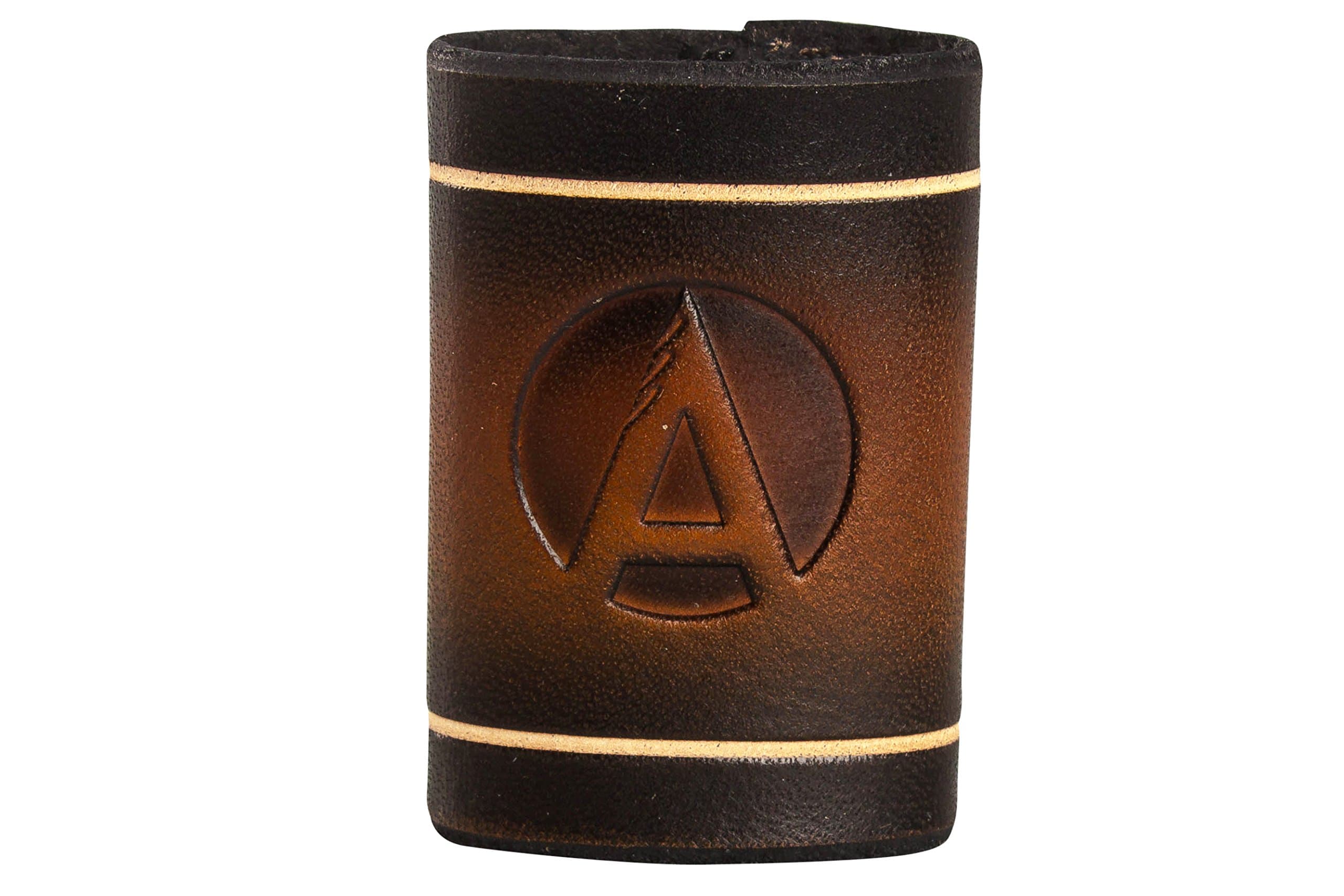 Leather IM Corona Old Boy Lighter Cover (Java Burst)