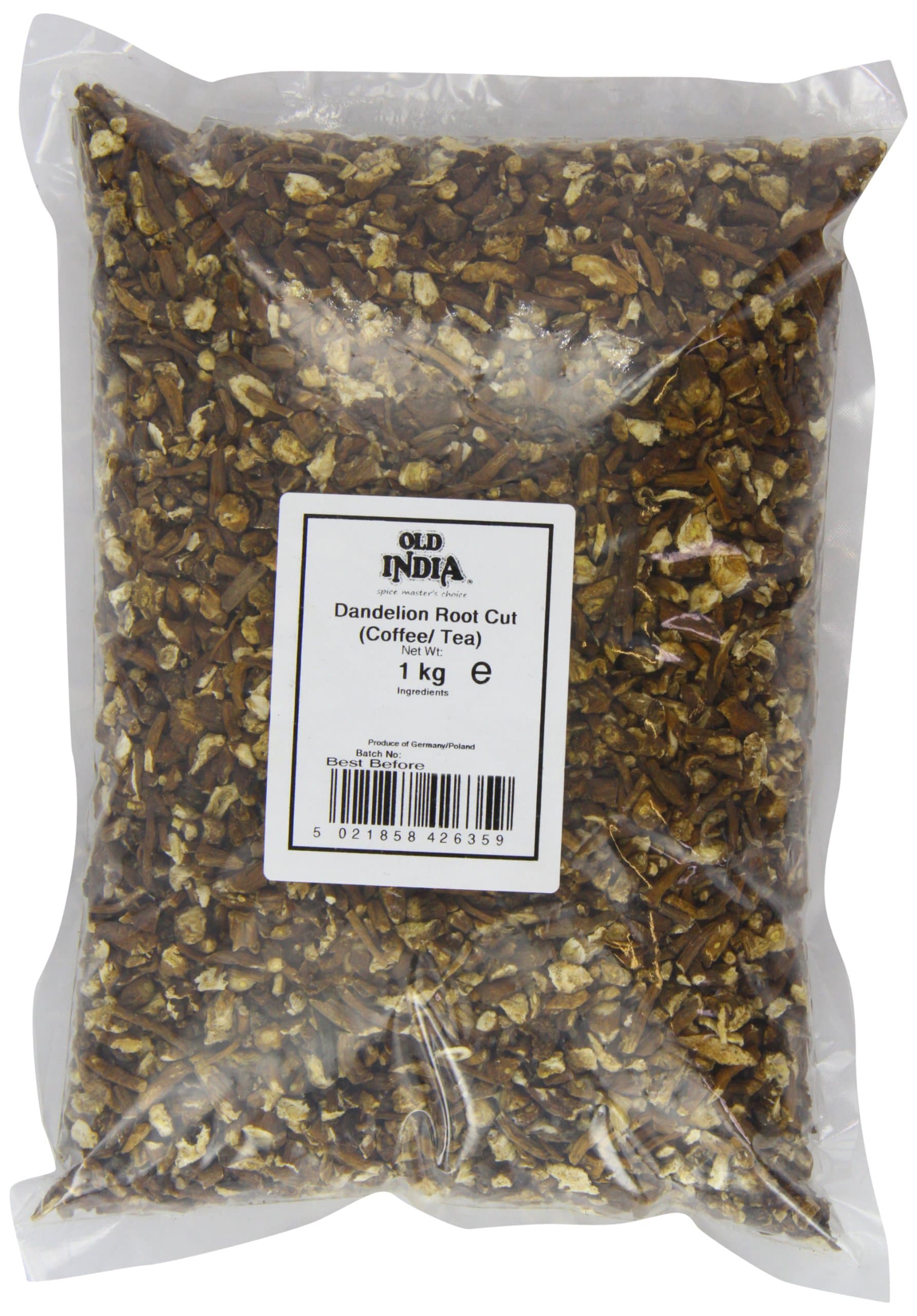 Old India Dandelion Root Cut (Coffee/ Tea) 1 Kg