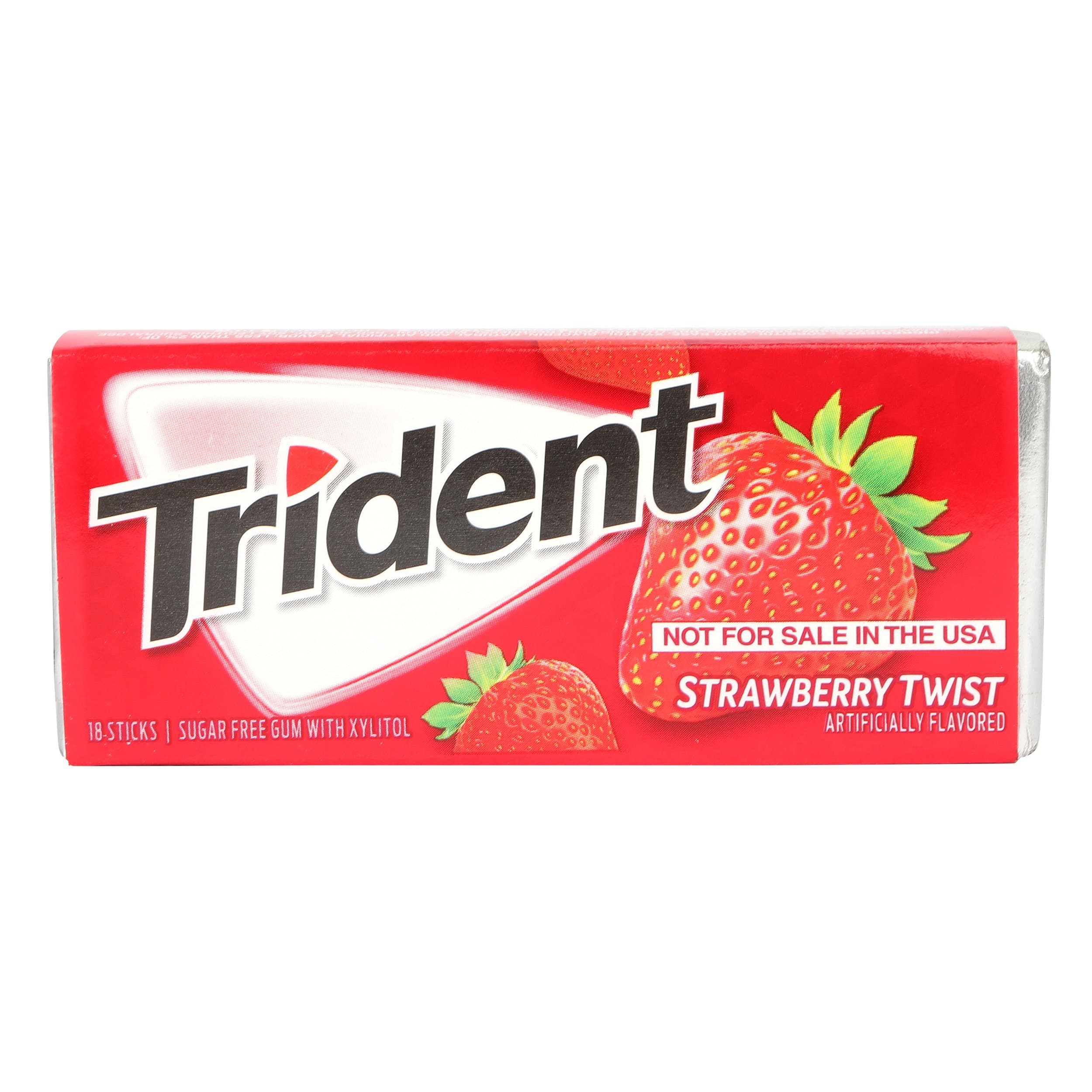 Trident Strawberry Chewing Gum