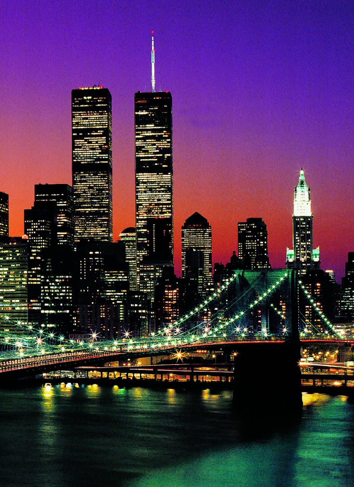 Komar DM331 Ideal Decor Manhattan 4-Panel Wall Mural