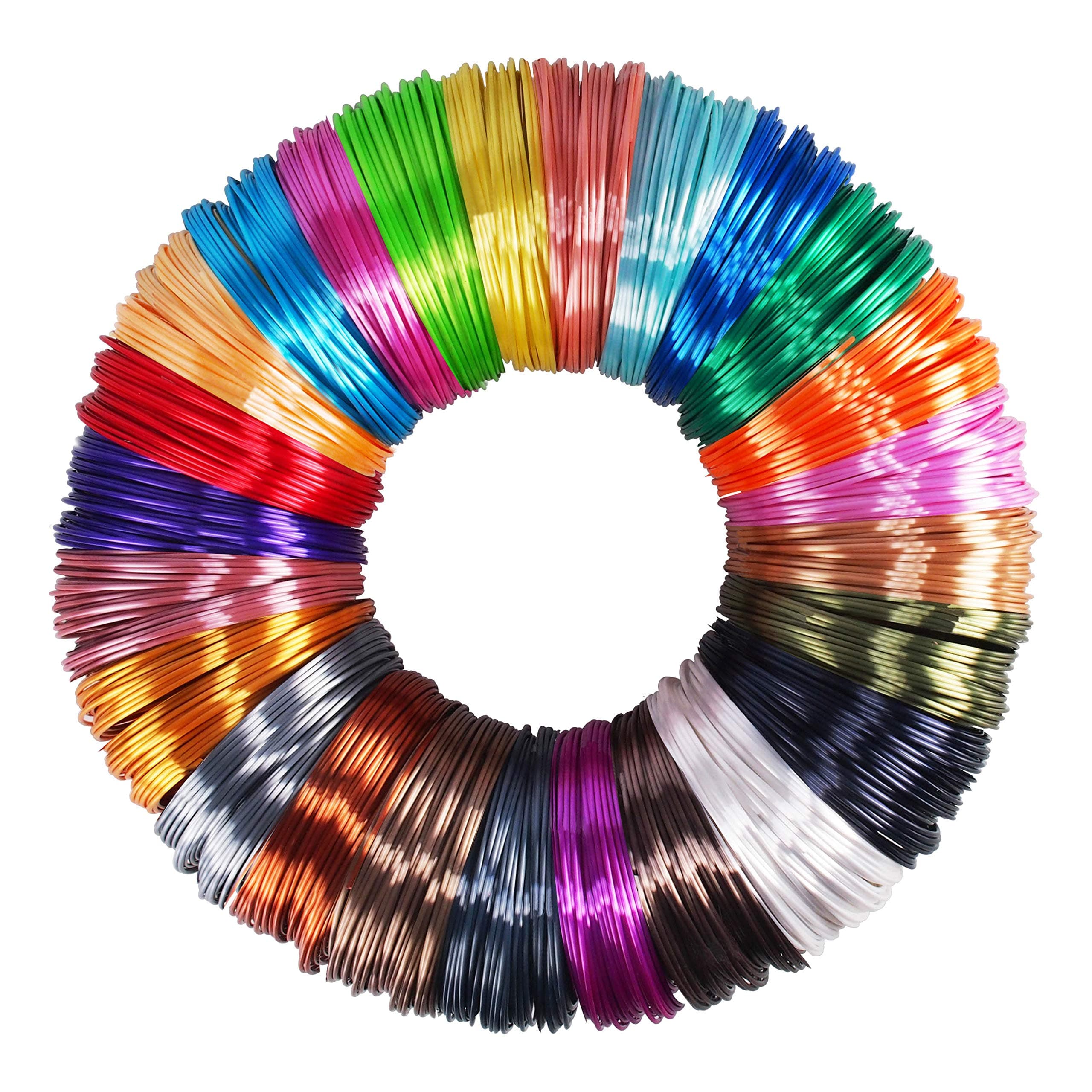 25 Colors 1.75mm Silk PLA Sample Pack